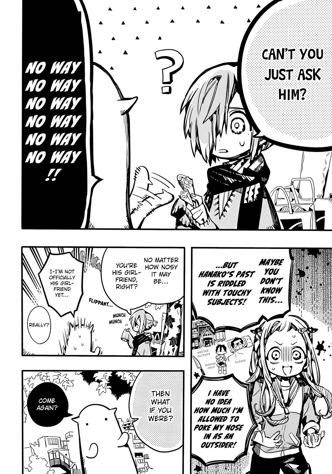 Jibaku Shounen Hanako-kun Chapter 102 page 19 - Chapter 102: Omen (Part 2)