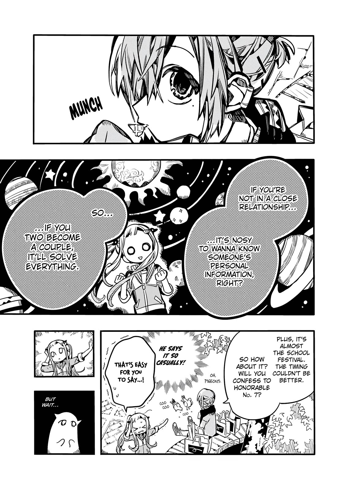Jibaku Shounen Hanako-kun Chapter 102 page 20 - Chapter 102: Omen (Part 2)