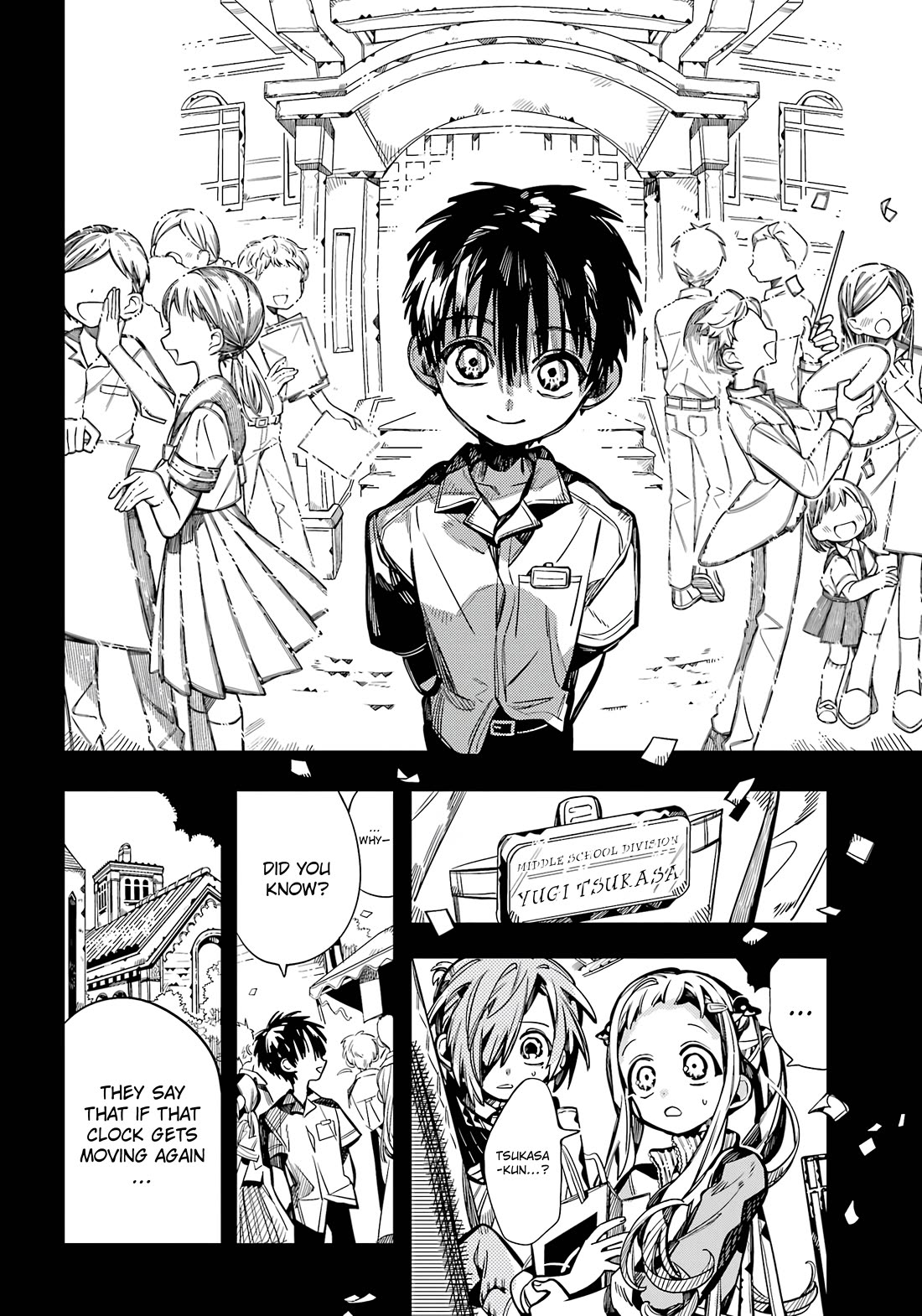 Jibaku Shounen Hanako-kun Chapter 102 page 27 - Chapter 102: Omen (Part 2)