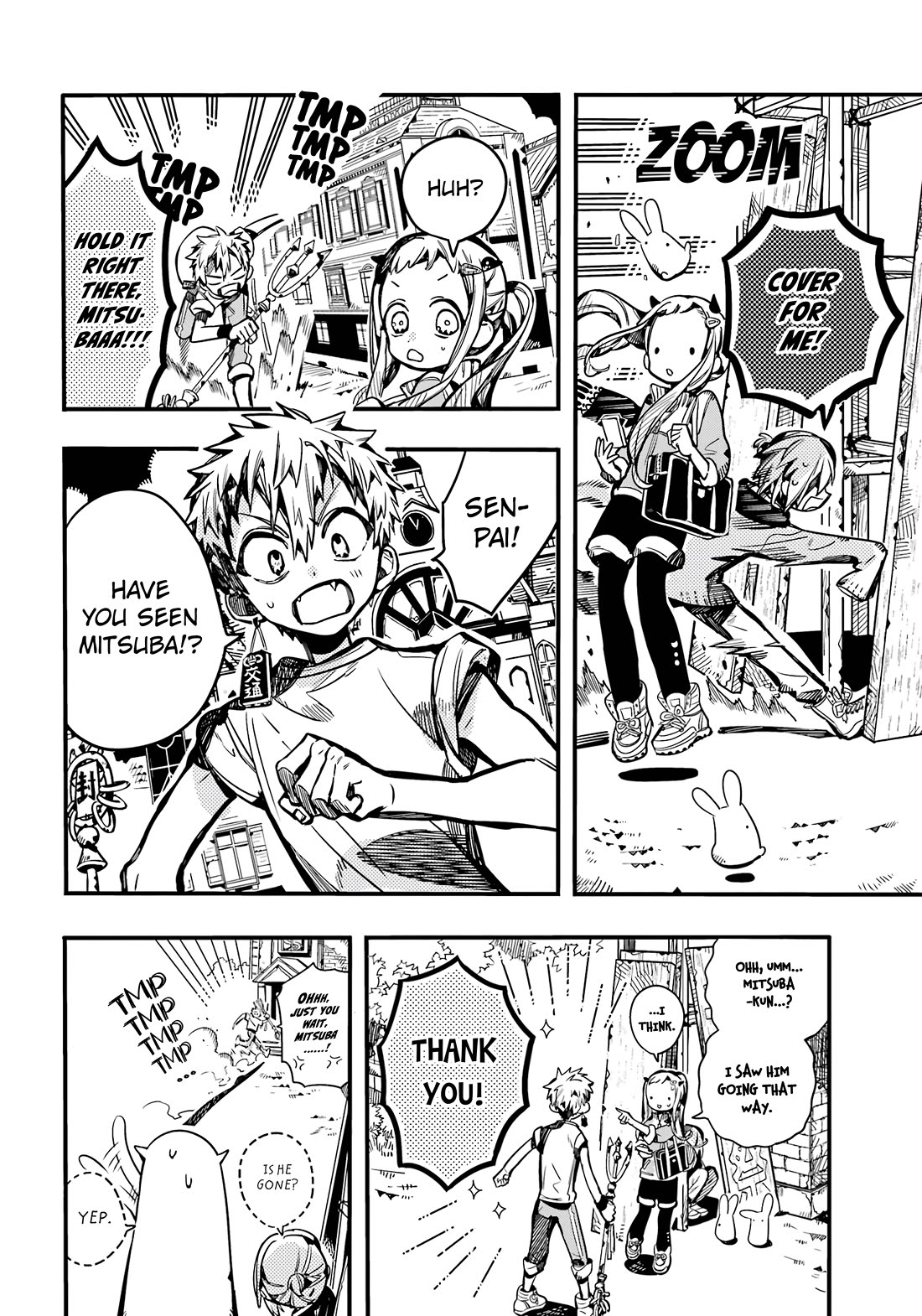 Jibaku Shounen Hanako-kun Chapter 102 page 5 - Chapter 102: Omen (Part 2)