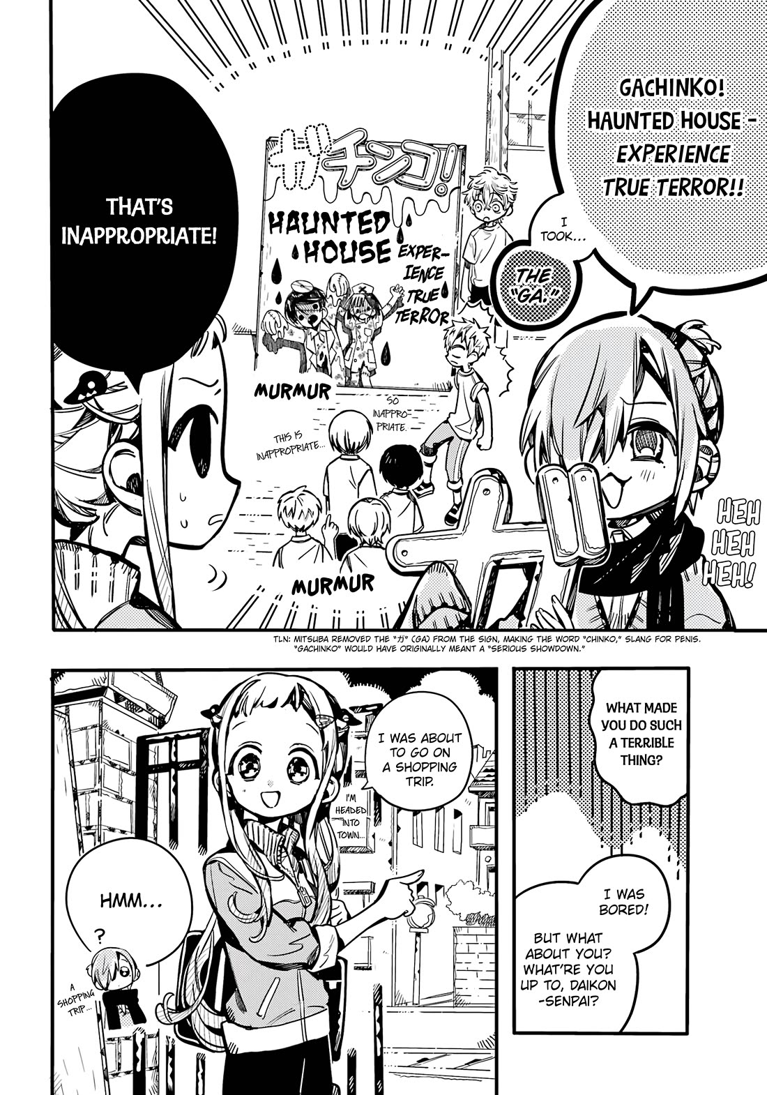Jibaku Shounen Hanako-kun Chapter 102 page 7 - Chapter 102: Omen (Part 2)