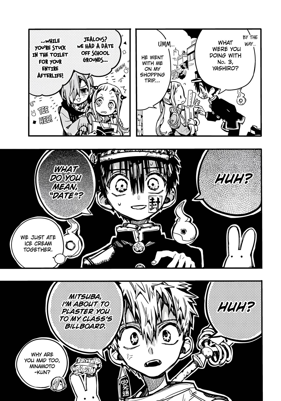 Jibaku Shounen Hanako-kun Chapter 103 page 10 - Chapter 103: Omen (Part 3)