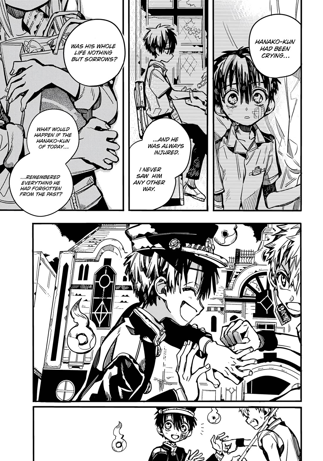 Jibaku Shounen Hanako-kun Chapter 103 page 12 - Chapter 103: Omen (Part 3)