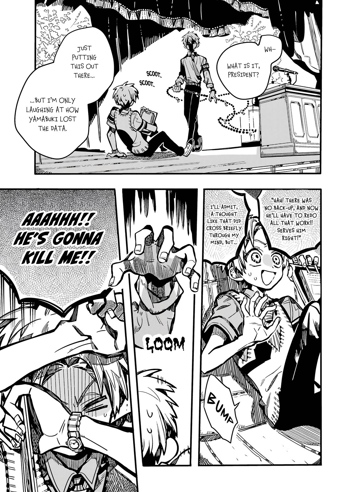 Jibaku Shounen Hanako-kun Chapter 103 page 18 - Chapter 103: Omen (Part 3)