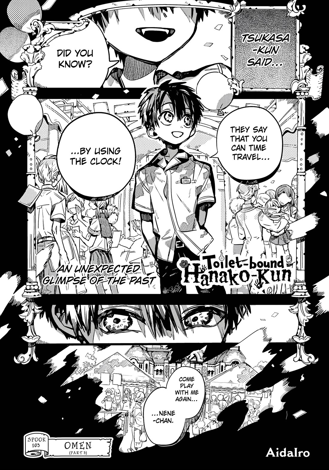 Jibaku Shounen Hanako-kun Chapter 103 page 2 - Chapter 103: Omen (Part 3)