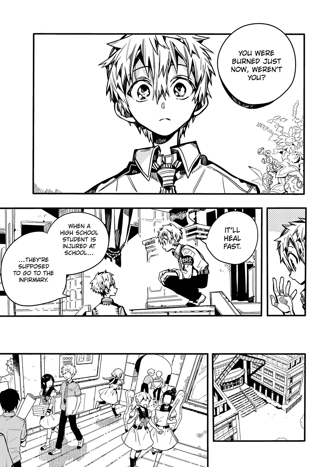 Jibaku Shounen Hanako-kun Chapter 103 page 22 - Chapter 103: Omen (Part 3)