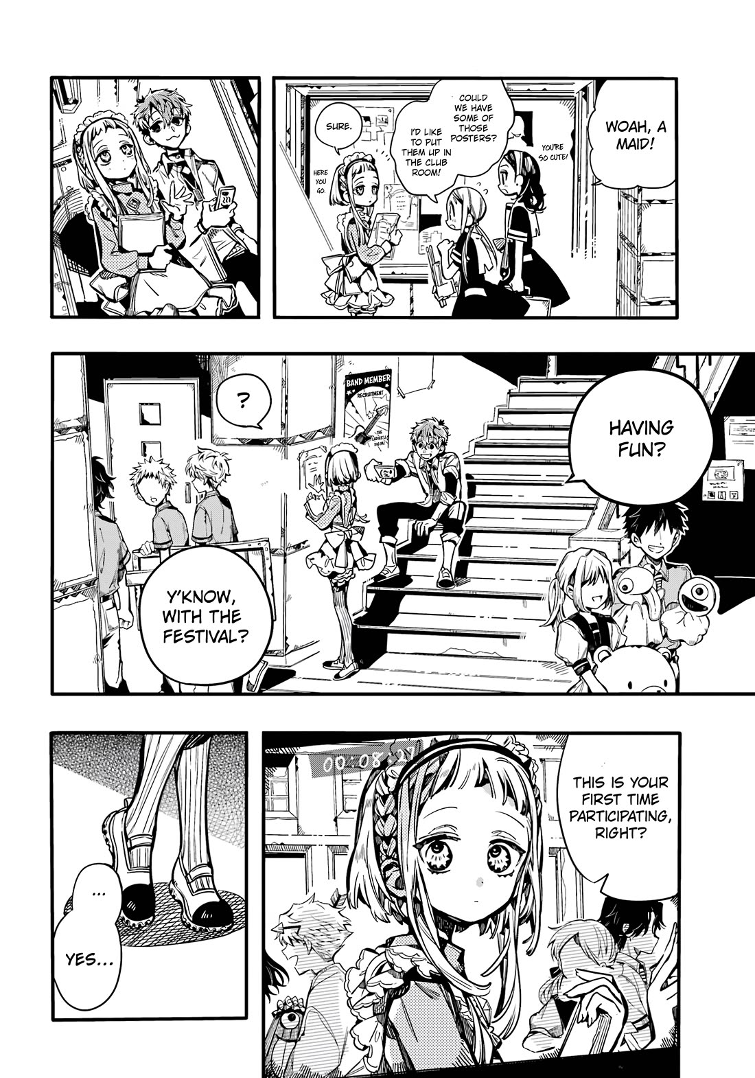 Jibaku Shounen Hanako-kun Chapter 103 page 27 - Chapter 103: Omen (Part 3)