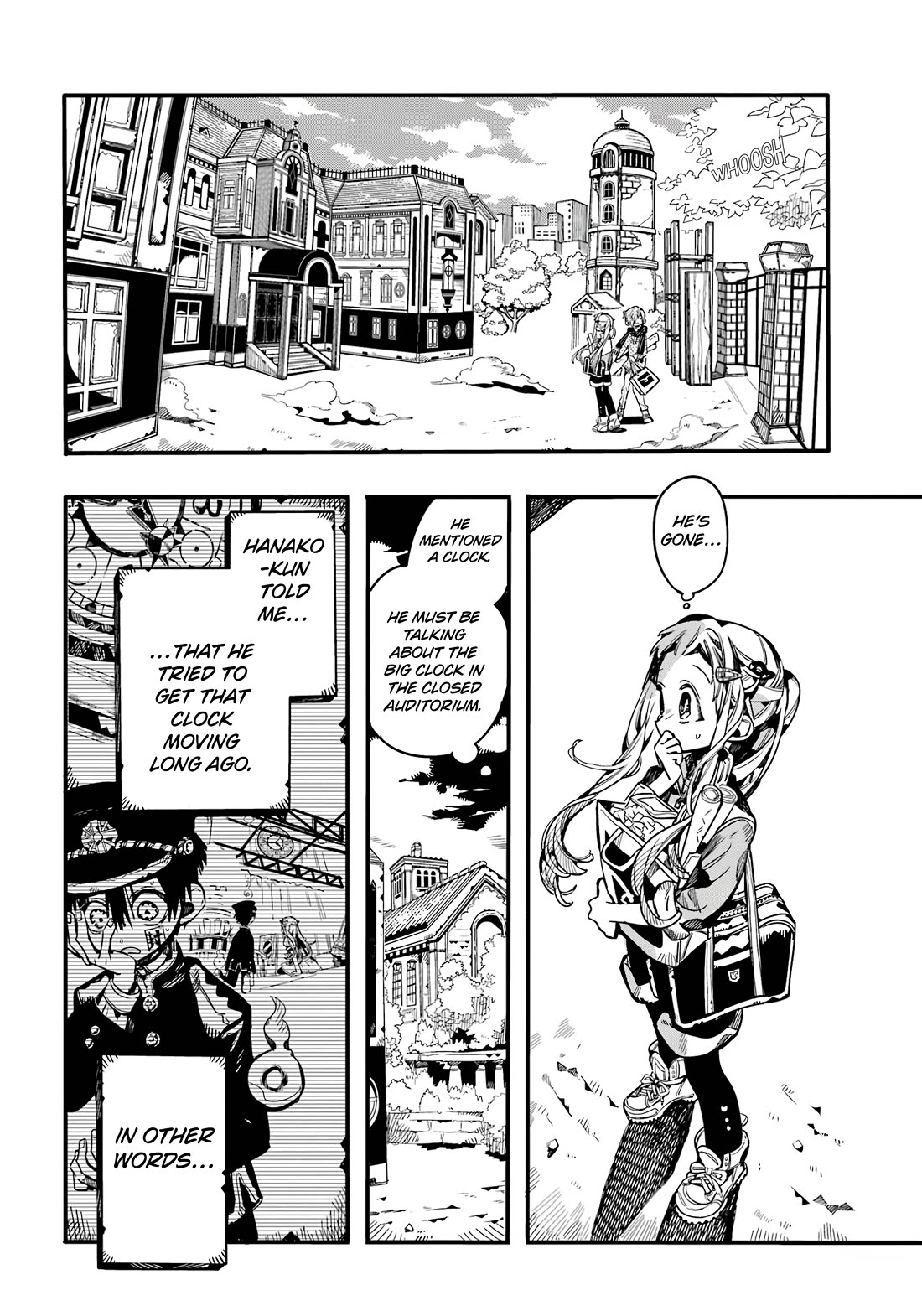 Jibaku Shounen Hanako-kun Chapter 103 page 3 - Chapter 103: Omen (Part 3)