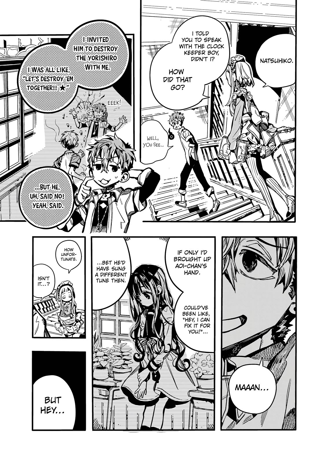 Jibaku Shounen Hanako-kun Chapter 103 page 30 - Chapter 103: Omen (Part 3)