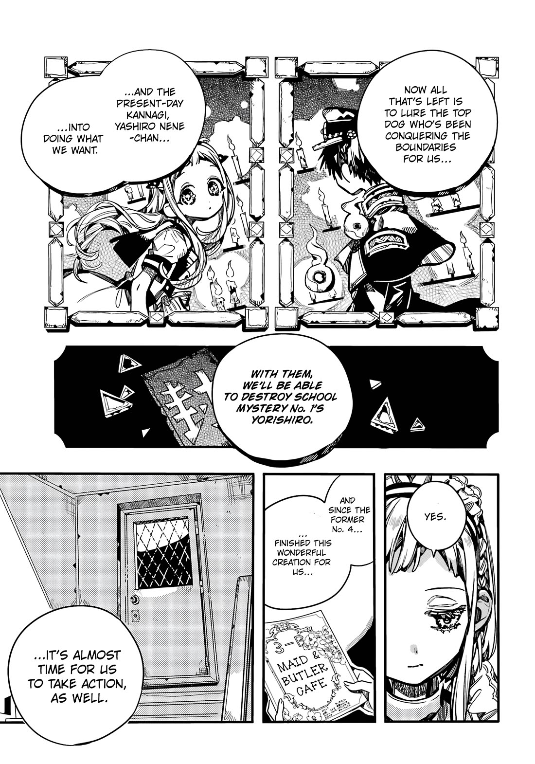 Jibaku Shounen Hanako-kun Chapter 103 page 32 - Chapter 103: Omen (Part 3)