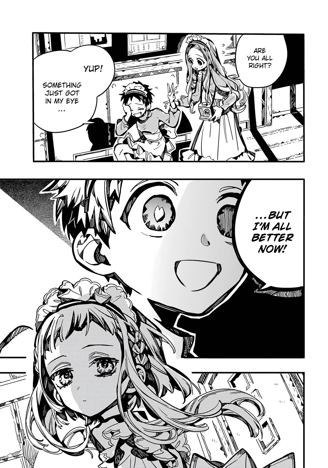 Jibaku Shounen Hanako-kun Chapter 103 page 36 - Chapter 103: Omen (Part 3)