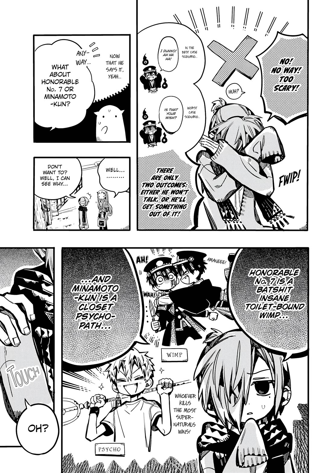 Jibaku Shounen Hanako-kun Chapter 103 page 6 - Chapter 103: Omen (Part 3)