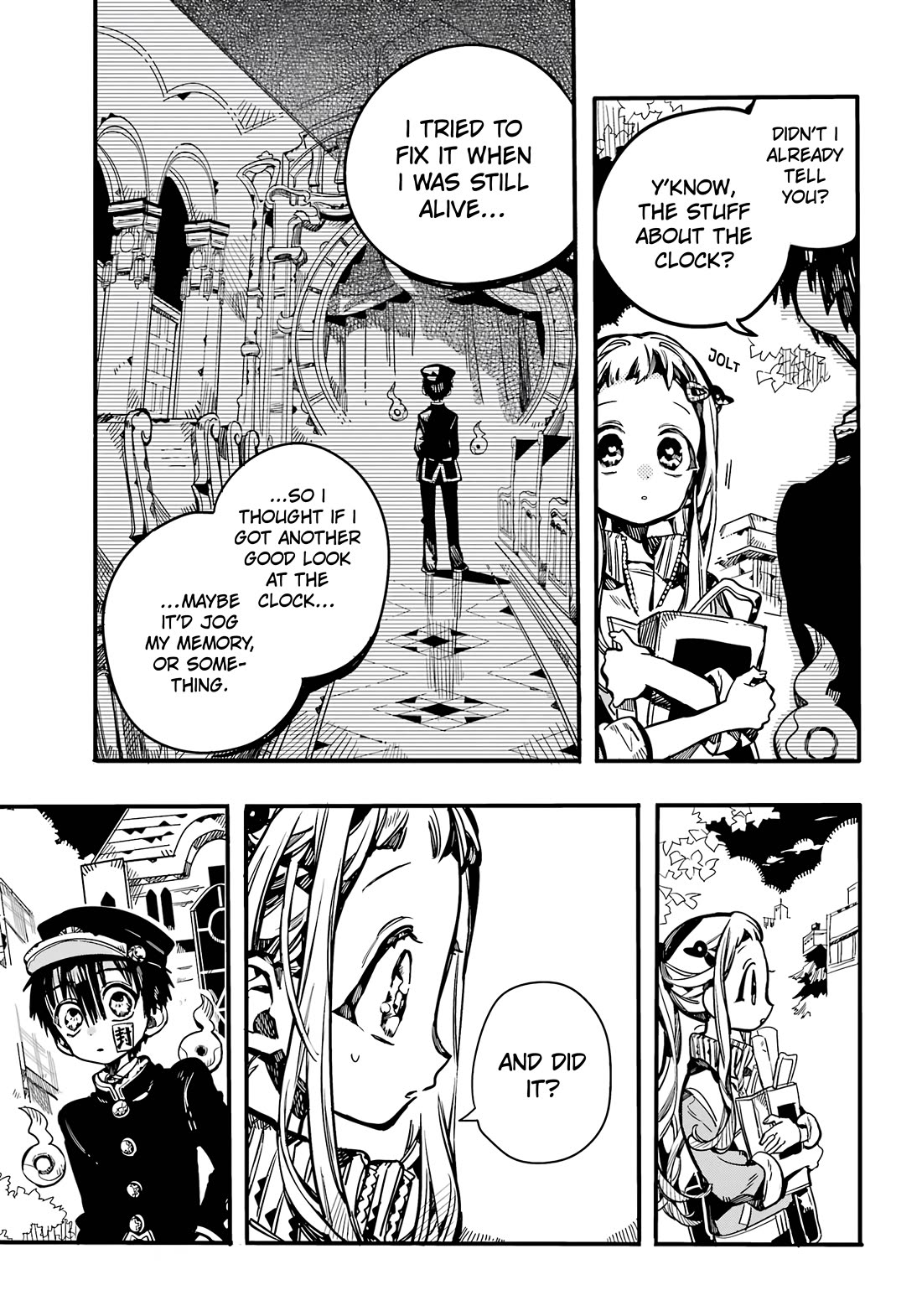 Jibaku Shounen Hanako-kun Chapter 103 page 8 - Chapter 103: Omen (Part 3)