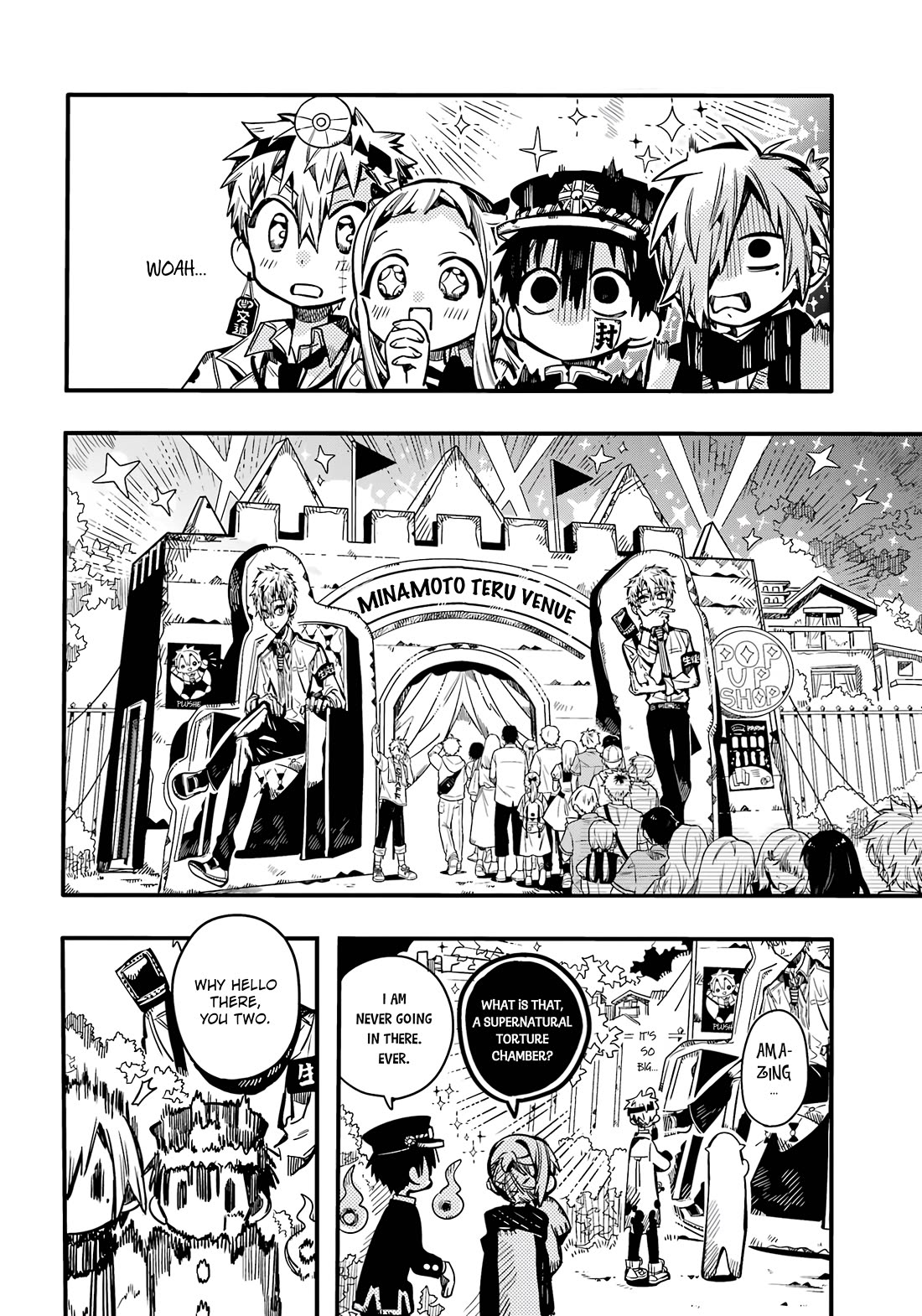 Jibaku Shounen Hanako-kun Chapter 104 page 11 - Chapter 104: School Festival (Part 1)