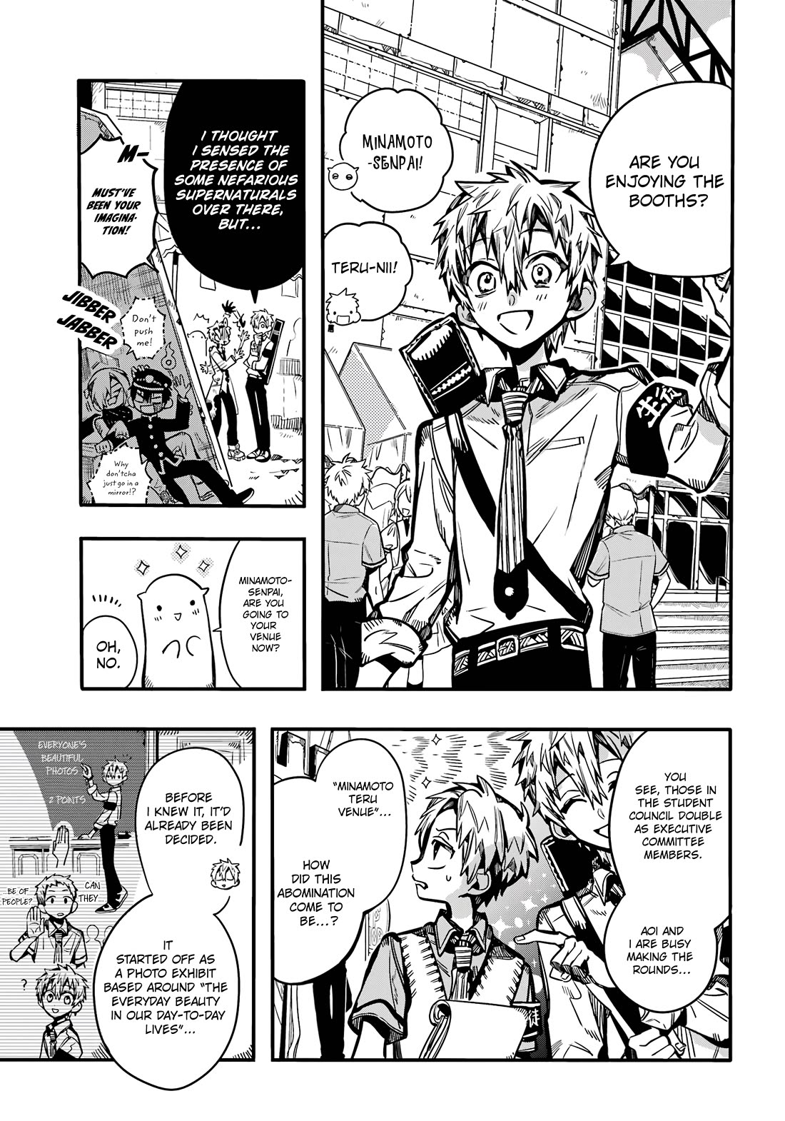 Jibaku Shounen Hanako-kun Chapter 104 page 12 - Chapter 104: School Festival (Part 1)