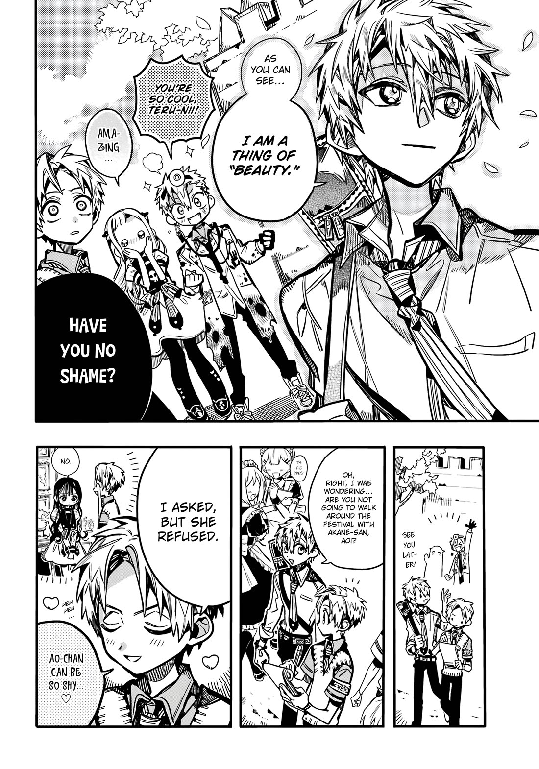 Jibaku Shounen Hanako-kun Chapter 104 page 13 - Chapter 104: School Festival (Part 1)