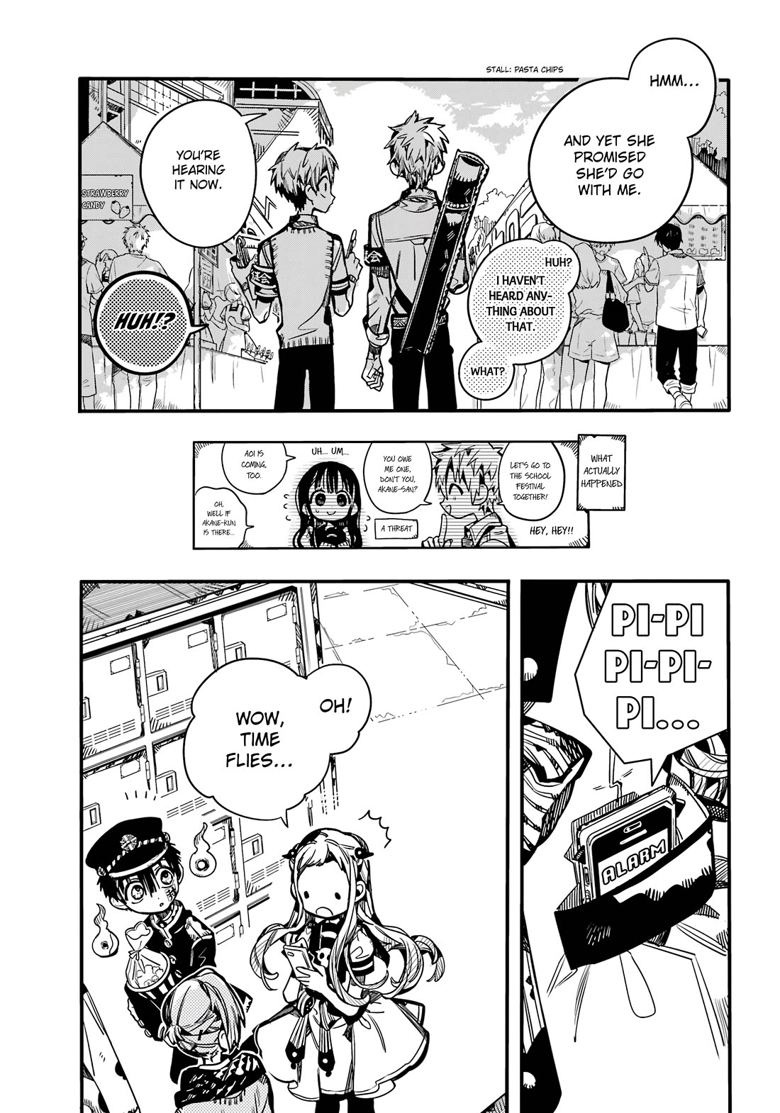 Jibaku Shounen Hanako-kun Chapter 104 page 14 - Chapter 104: School Festival (Part 1)