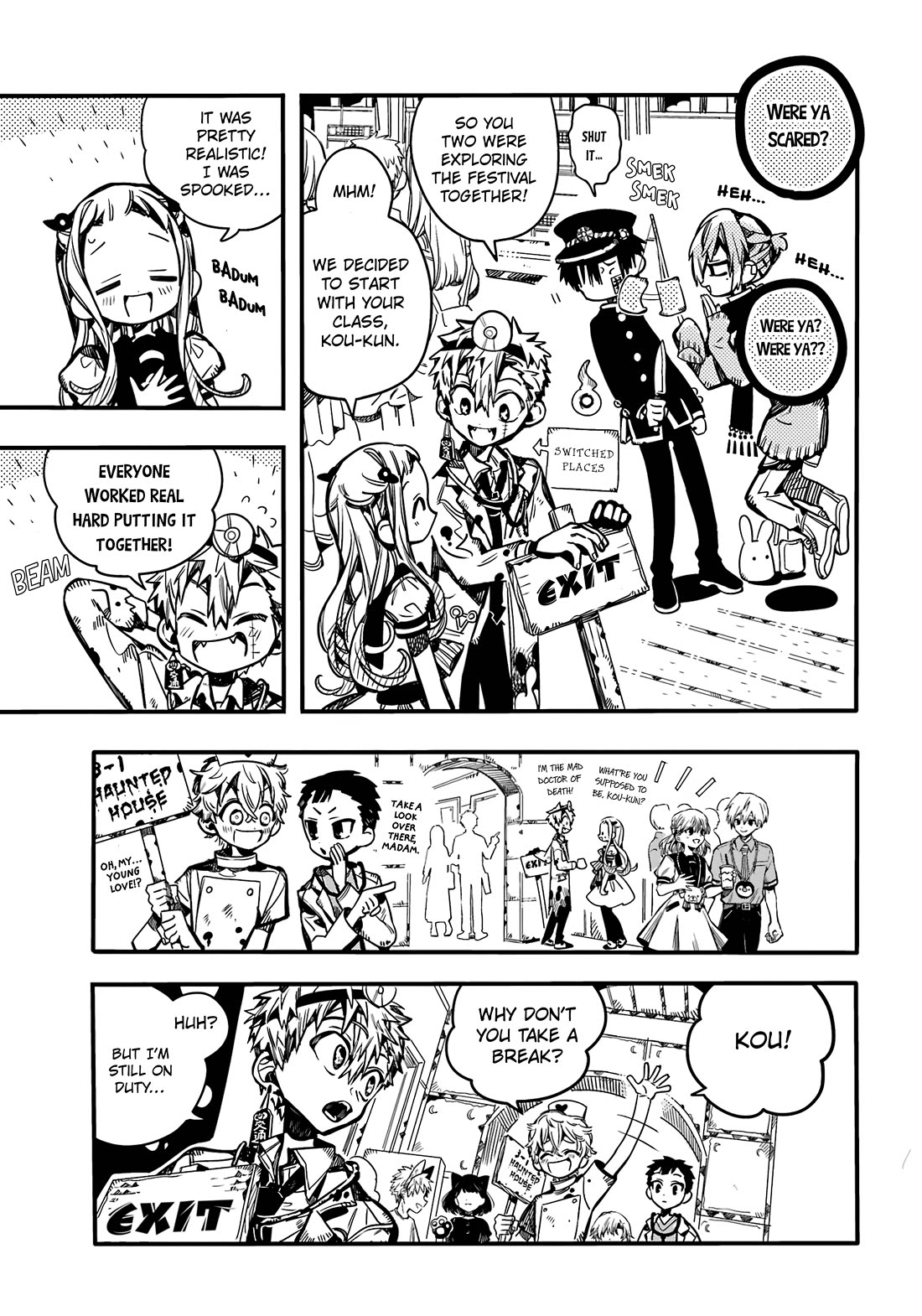 Jibaku Shounen Hanako-kun Chapter 104 page 6 - Chapter 104: School Festival (Part 1)