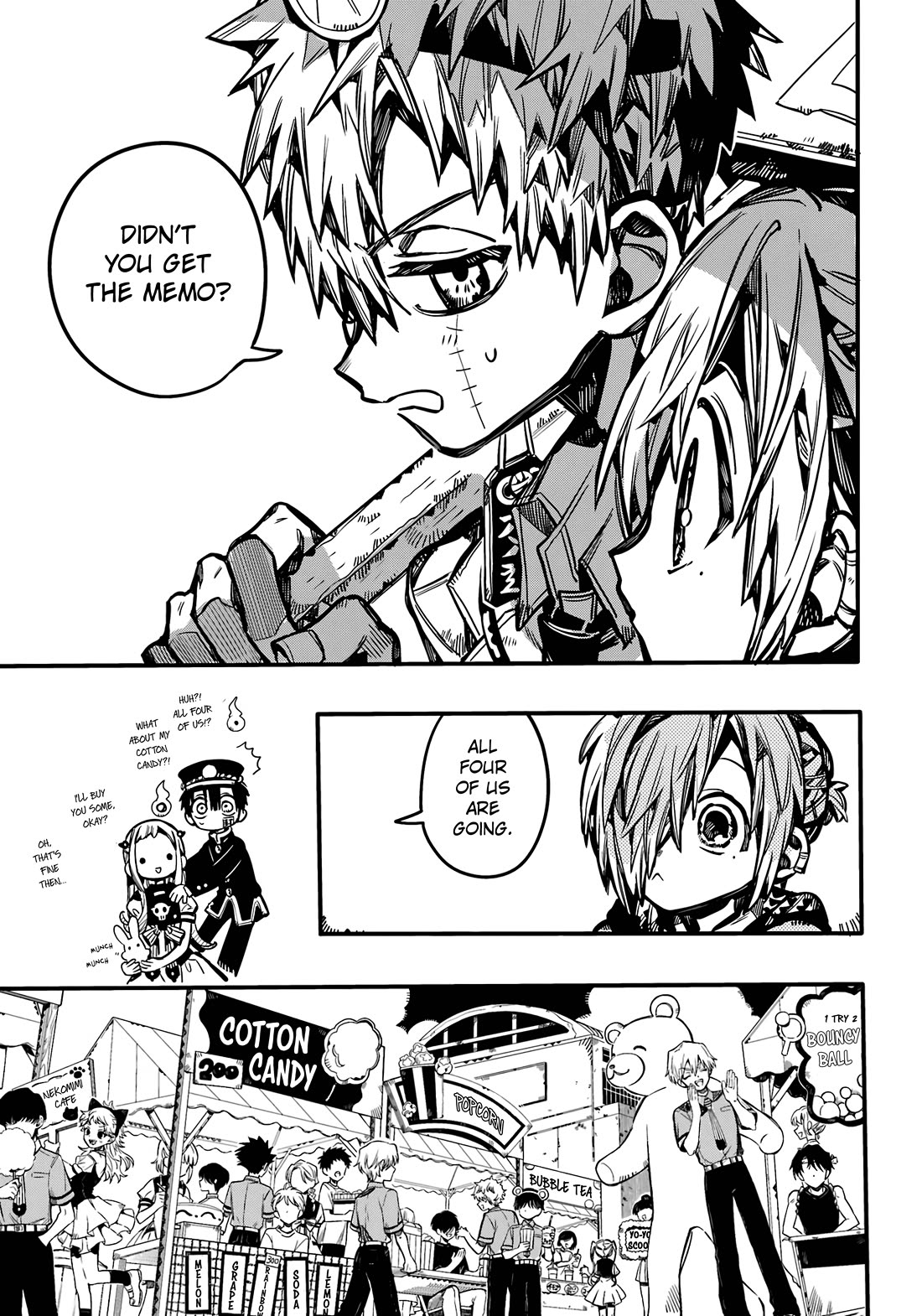 Jibaku Shounen Hanako-kun Chapter 104 page 8 - Chapter 104: School Festival (Part 1)