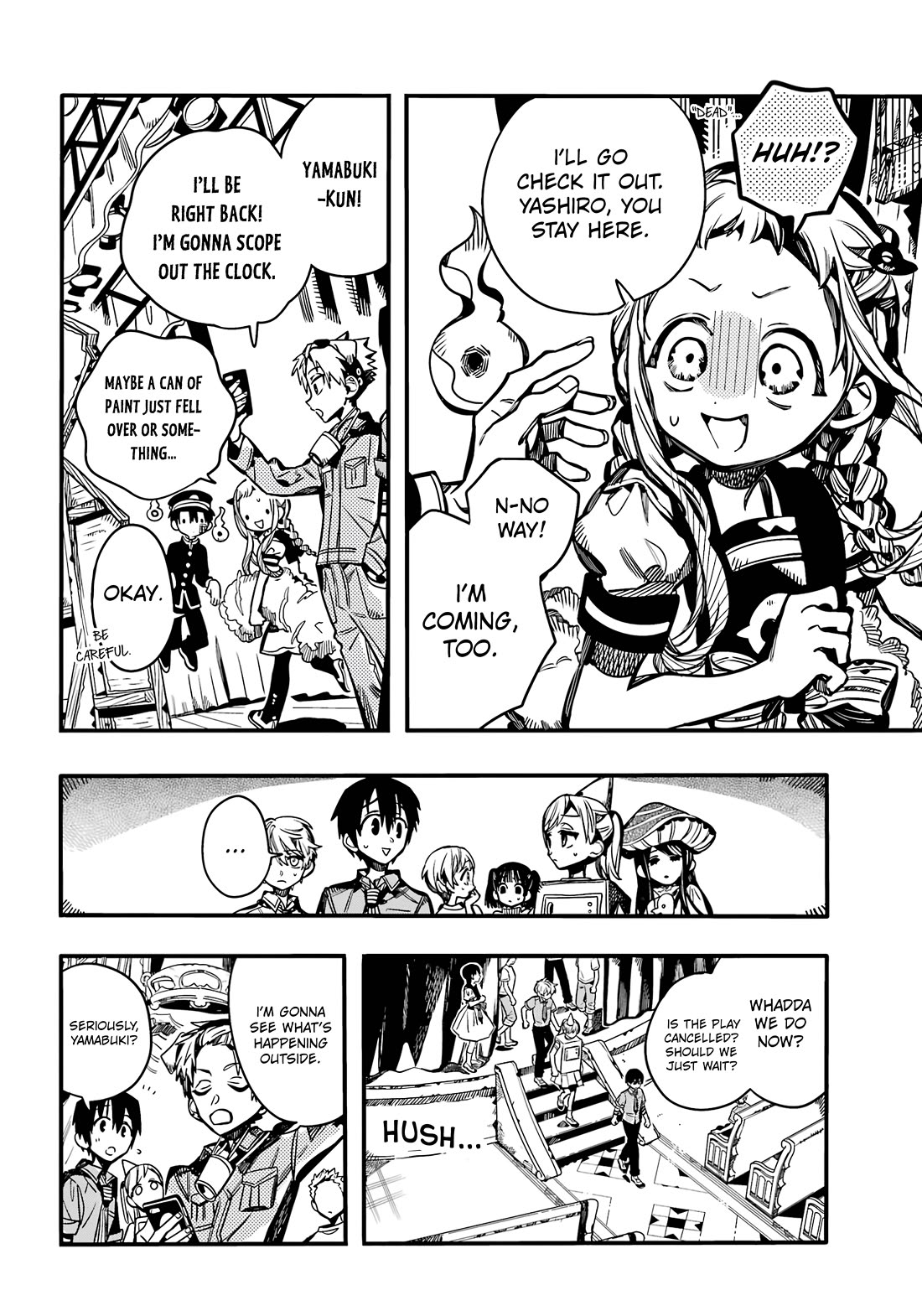 Jibaku Shounen Hanako-kun Chapter 105 page 11 - Chapter 105: School Festival (Part 2)