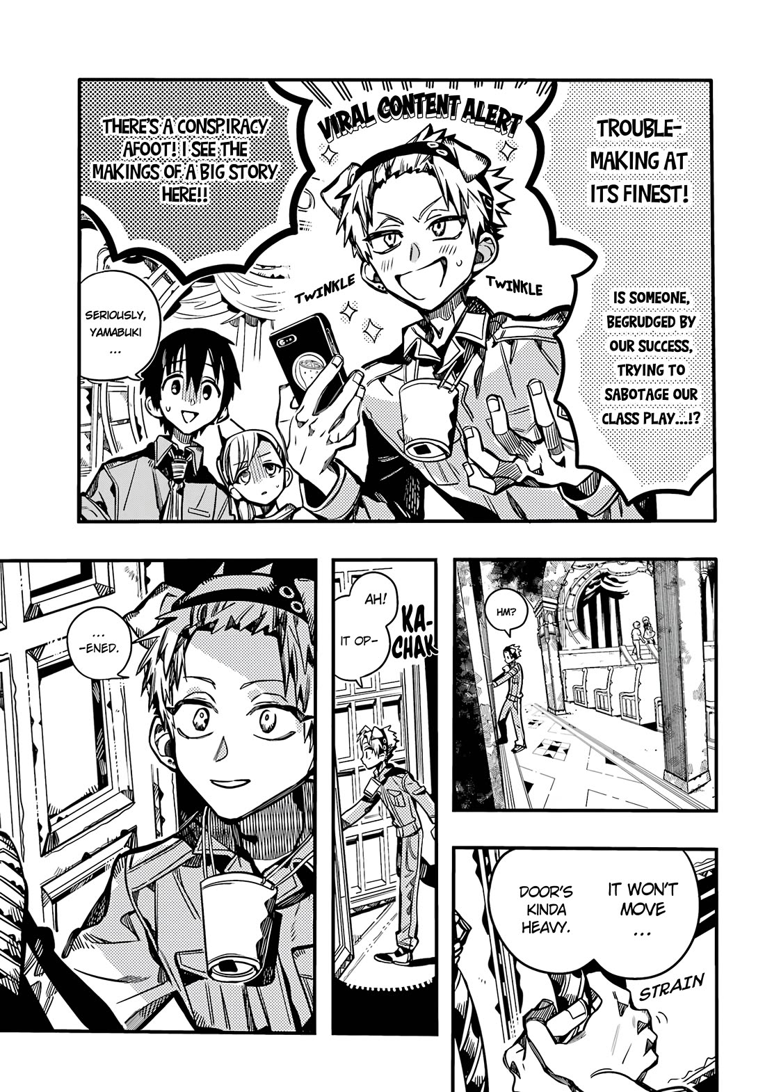 Jibaku Shounen Hanako-kun Chapter 105 page 12 - Chapter 105: School Festival (Part 2)