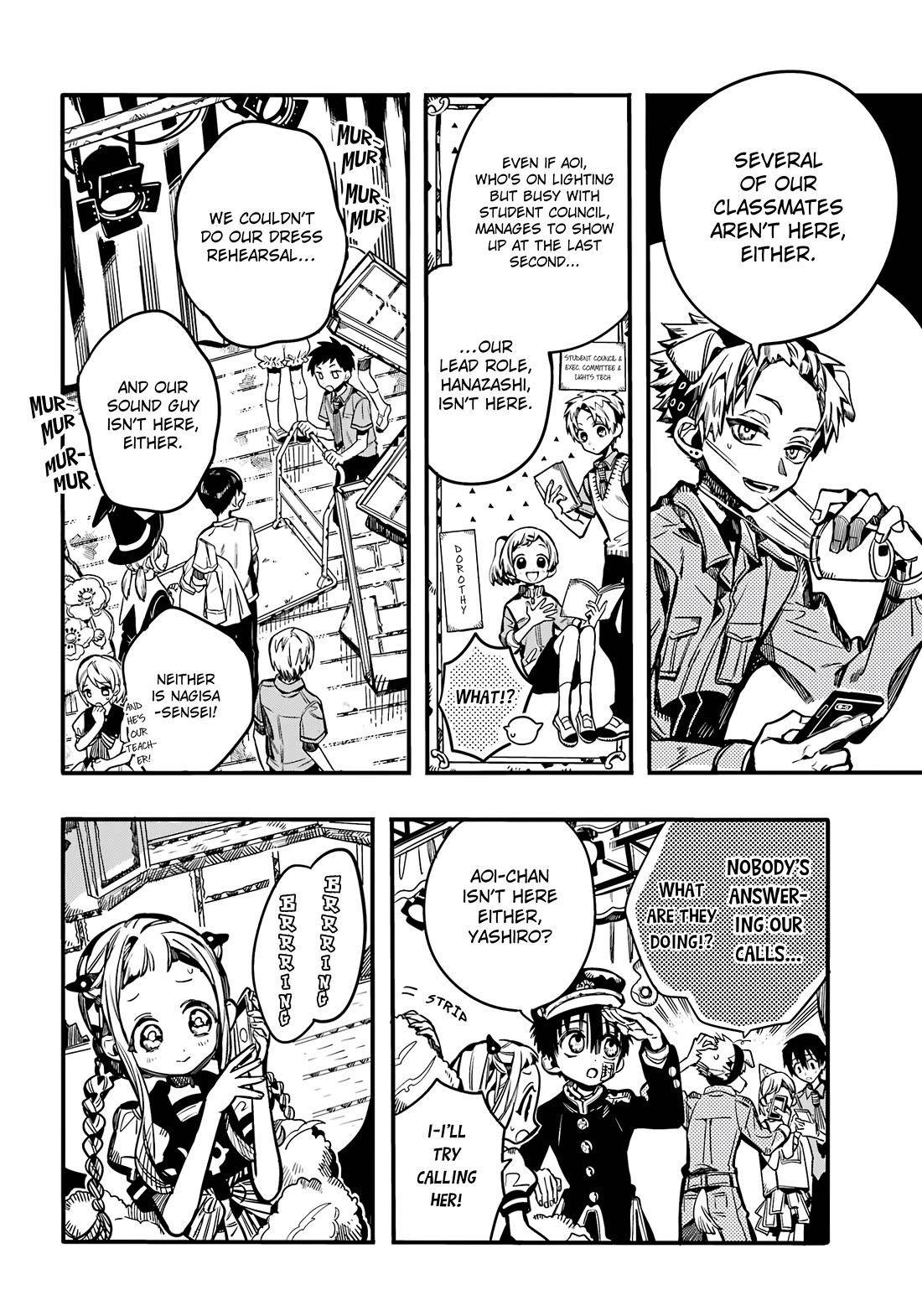 Jibaku Shounen Hanako-kun Chapter 105 page 7 - Chapter 105: School Festival (Part 2)