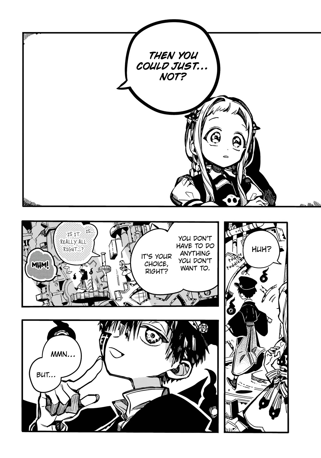 Jibaku Shounen Hanako-kun Chapter 106 page 16 - Chapter 106: Mismatched