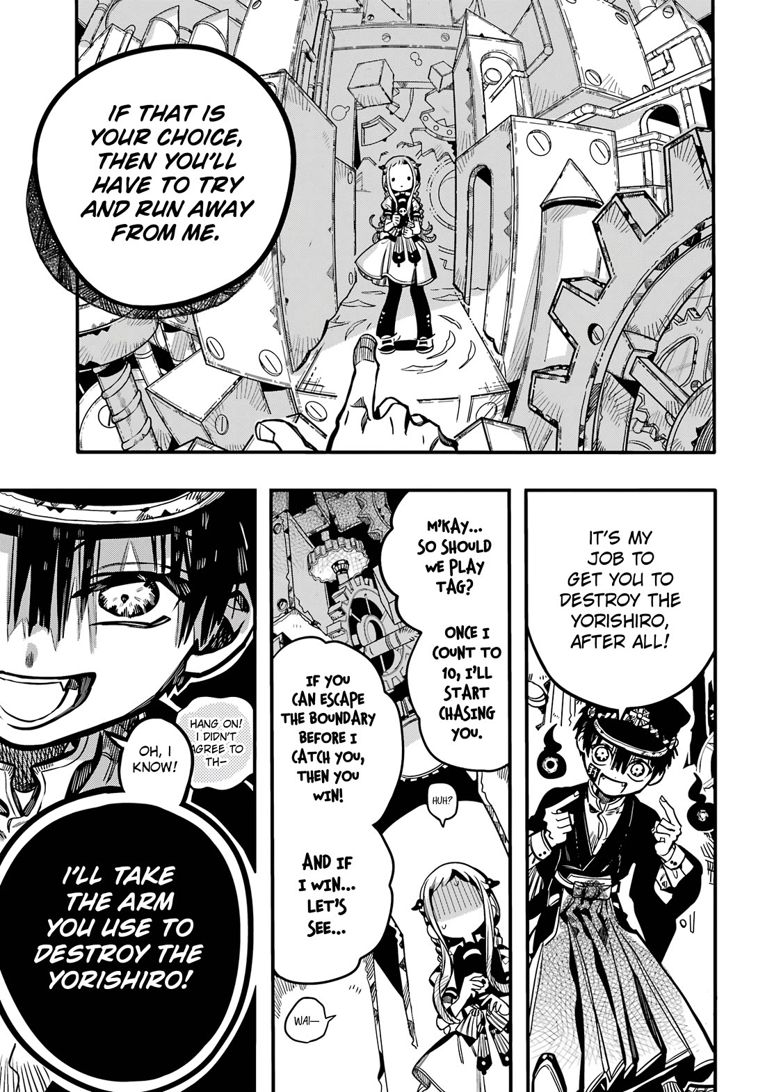 Jibaku Shounen Hanako-kun Chapter 106 page 17 - Chapter 106: Mismatched