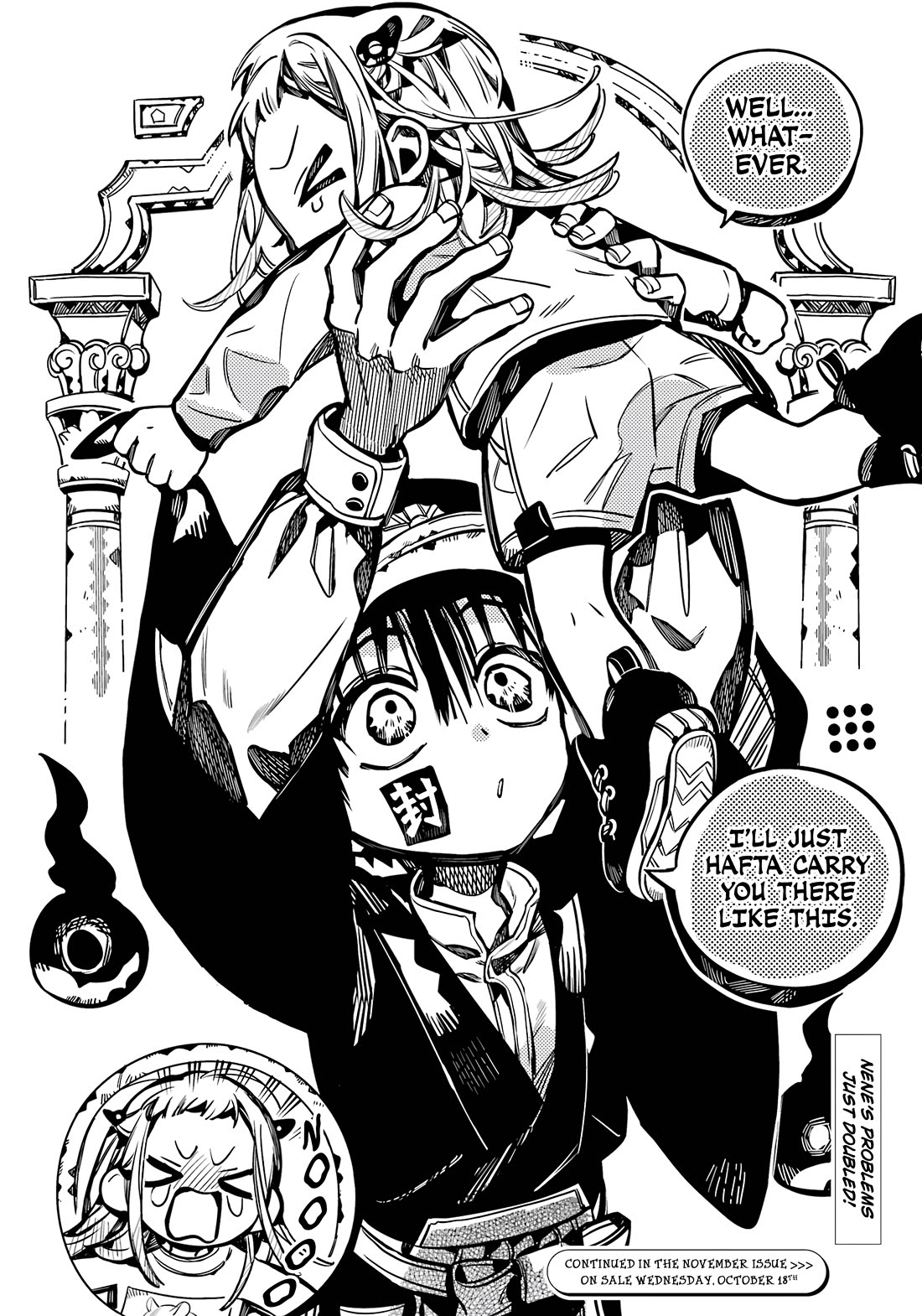 Jibaku Shounen Hanako-kun Chapter 106 page 34 - Chapter 106: Mismatched
