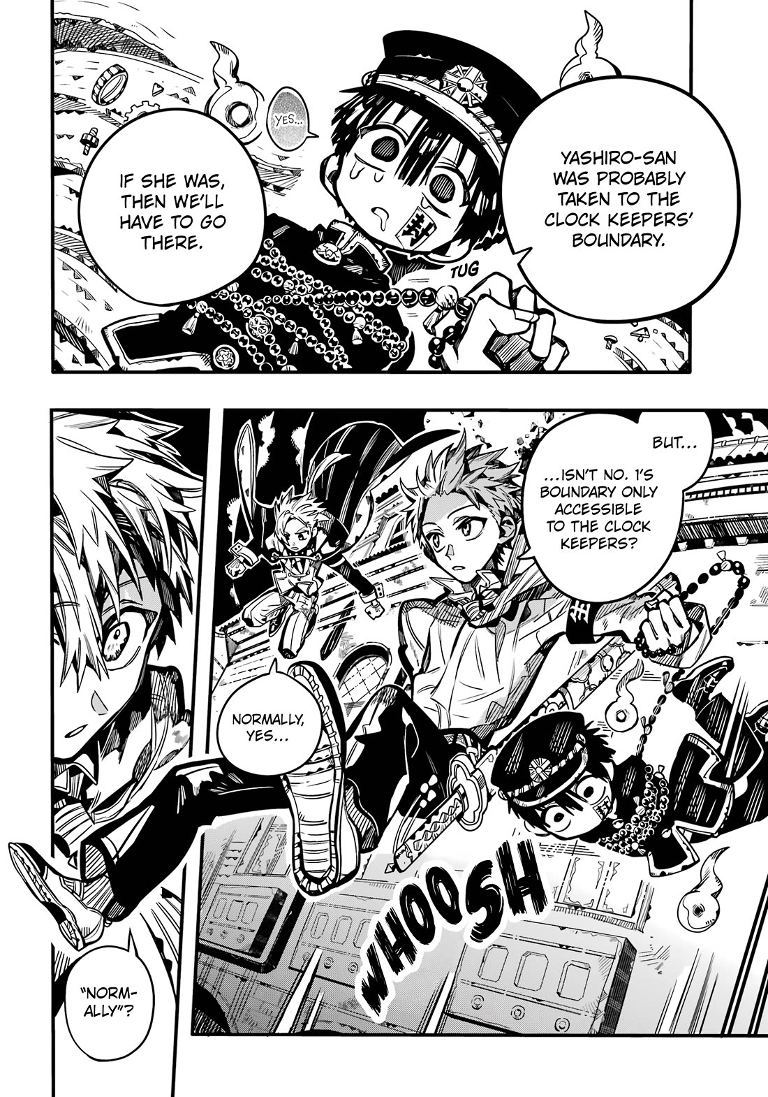 Jibaku Shounen Hanako-kun Chapter 106 page 4 - Chapter 106: Mismatched