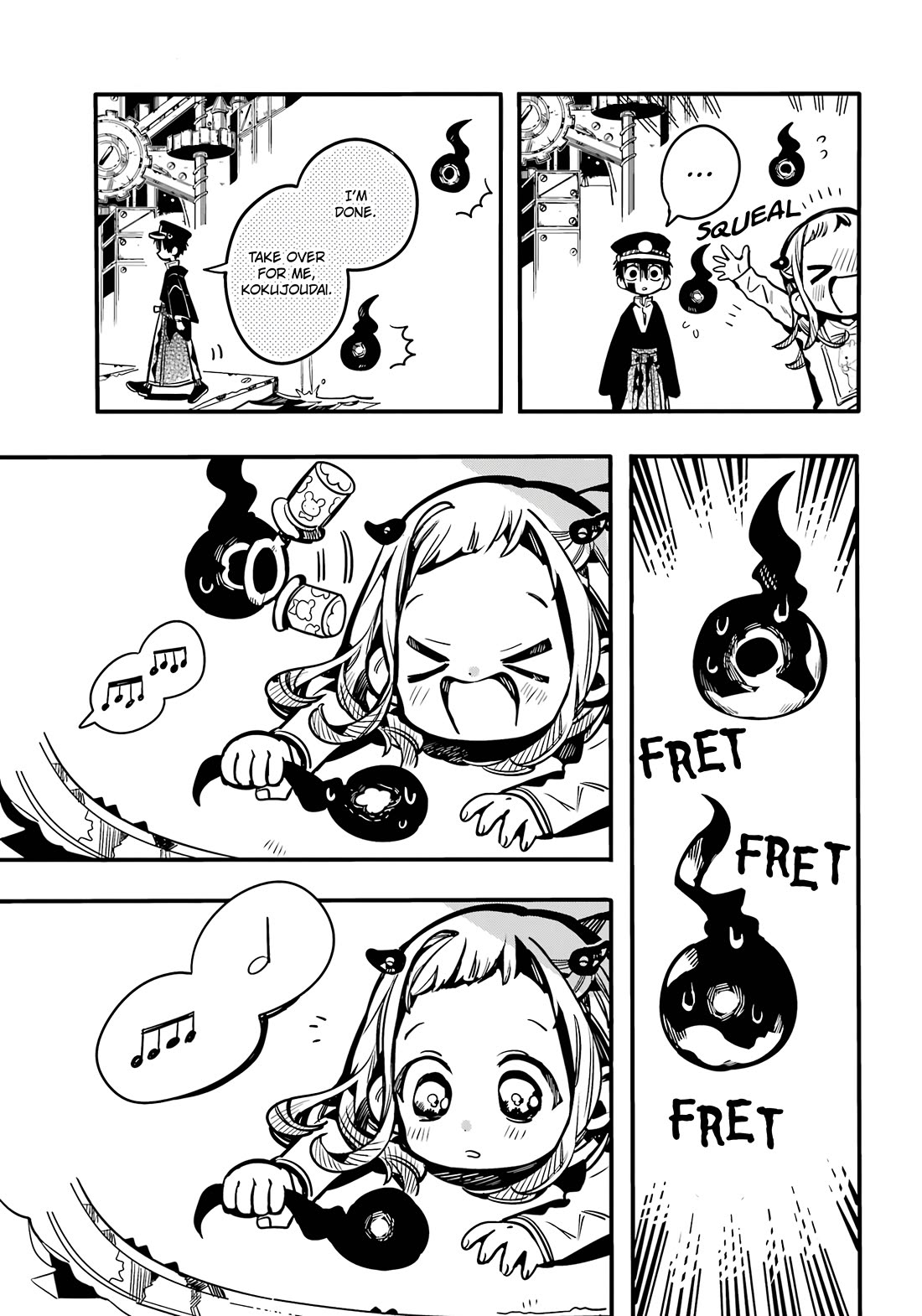 Jibaku Shounen Hanako-kun Chapter 107 page 13 - Chapter 107: Mismatched (Part 2)