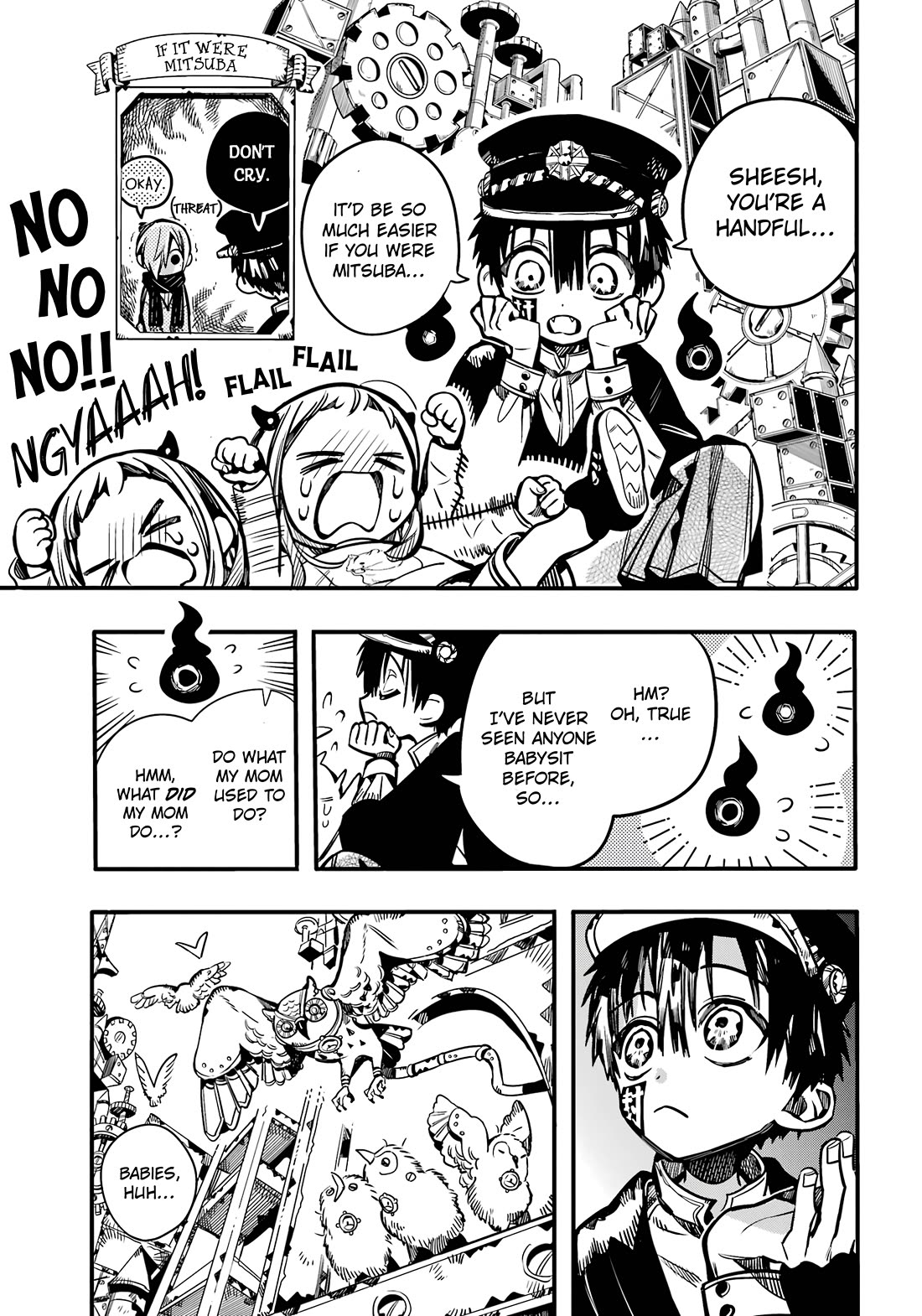 Jibaku Shounen Hanako-kun Chapter 107 page 8 - Chapter 107: Mismatched (Part 2)