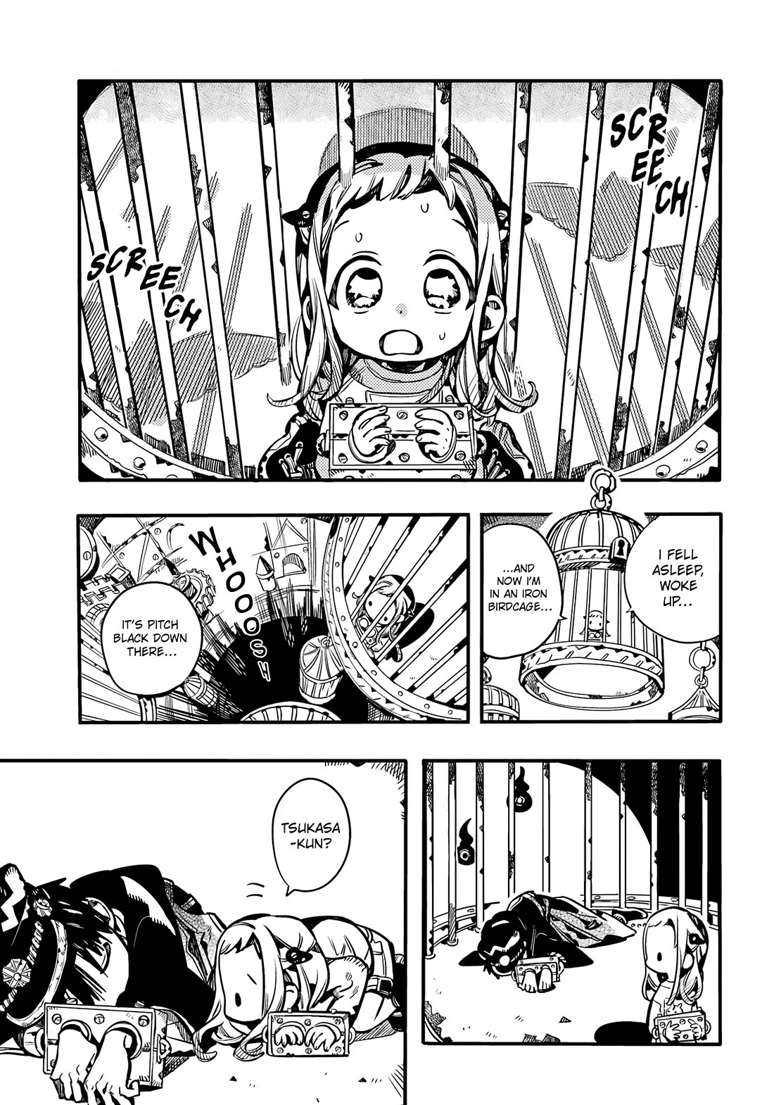Jibaku Shounen Hanako-kun Chapter 108 page 10 - Chapter 108: The Trial of the Clock Keepers