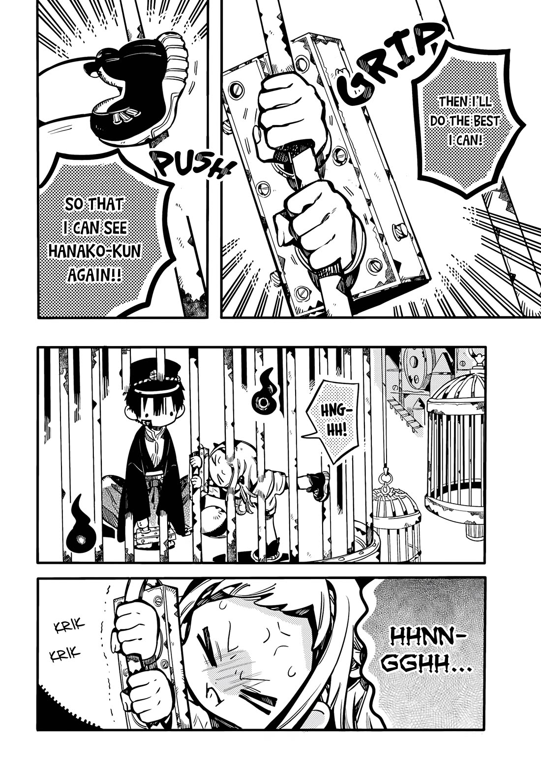 Jibaku Shounen Hanako-kun Chapter 108 page 15 - Chapter 108: The Trial of the Clock Keepers