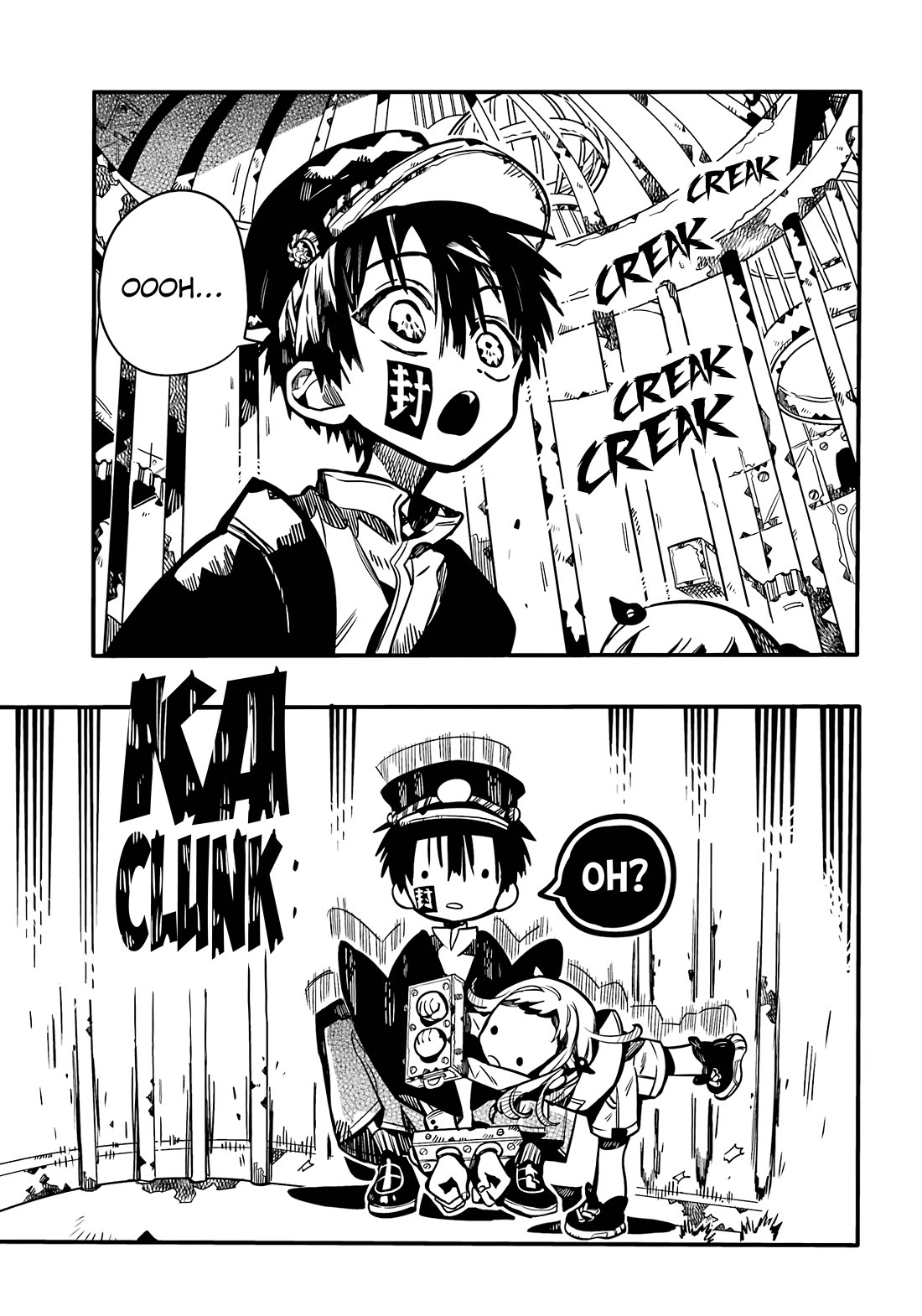 Jibaku Shounen Hanako-kun Chapter 108 page 16 - Chapter 108: The Trial of the Clock Keepers