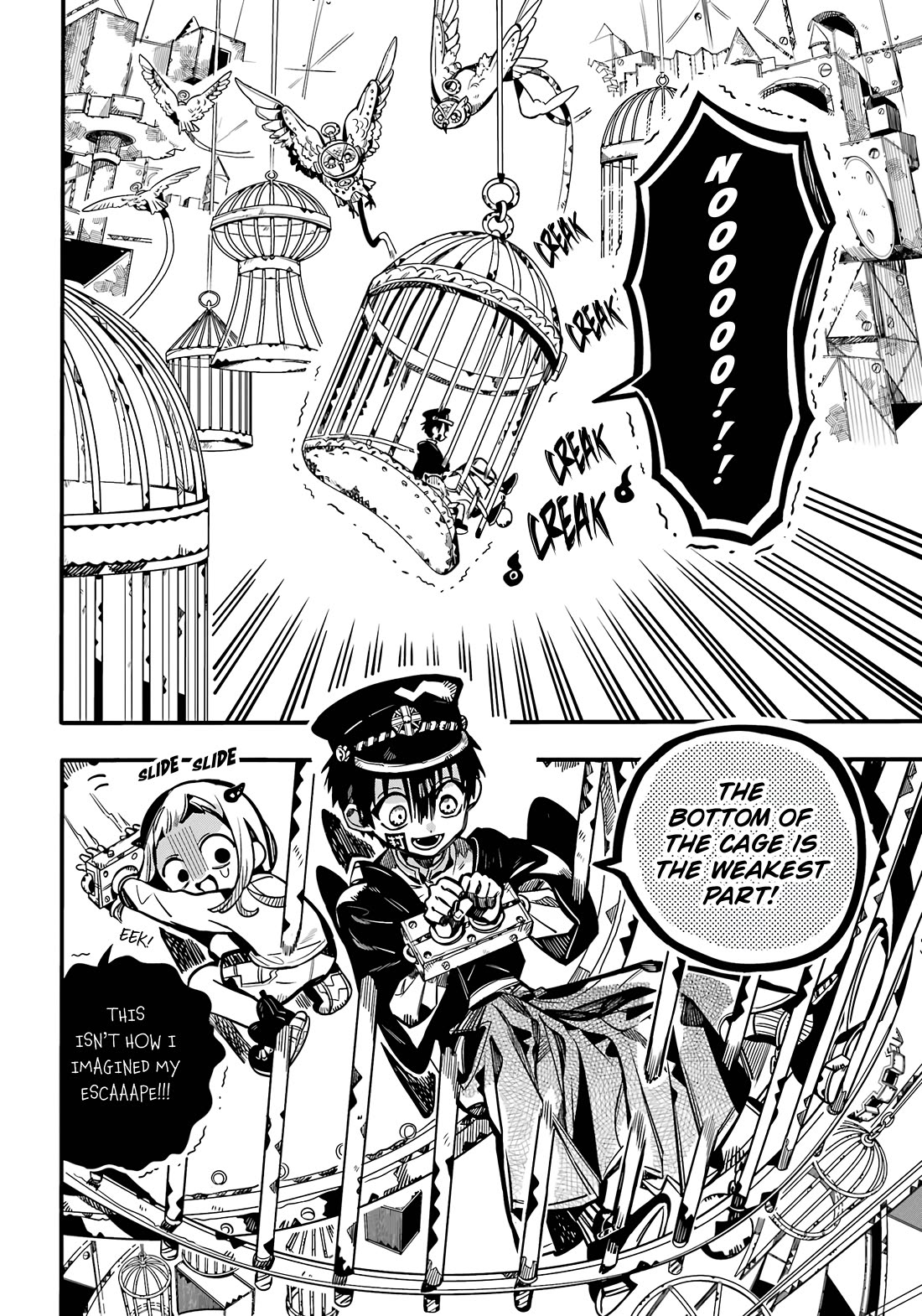 Jibaku Shounen Hanako-kun Chapter 108 page 17 - Chapter 108: The Trial of the Clock Keepers