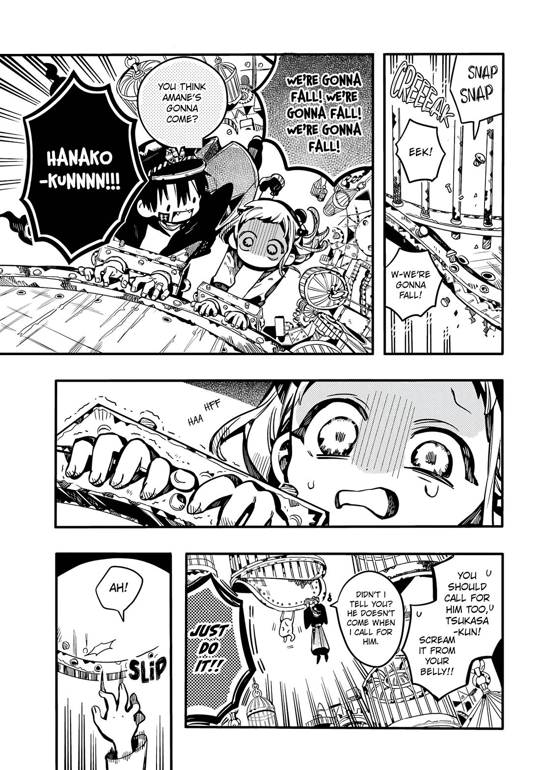 Jibaku Shounen Hanako-kun Chapter 108 page 18 - Chapter 108: The Trial of the Clock Keepers