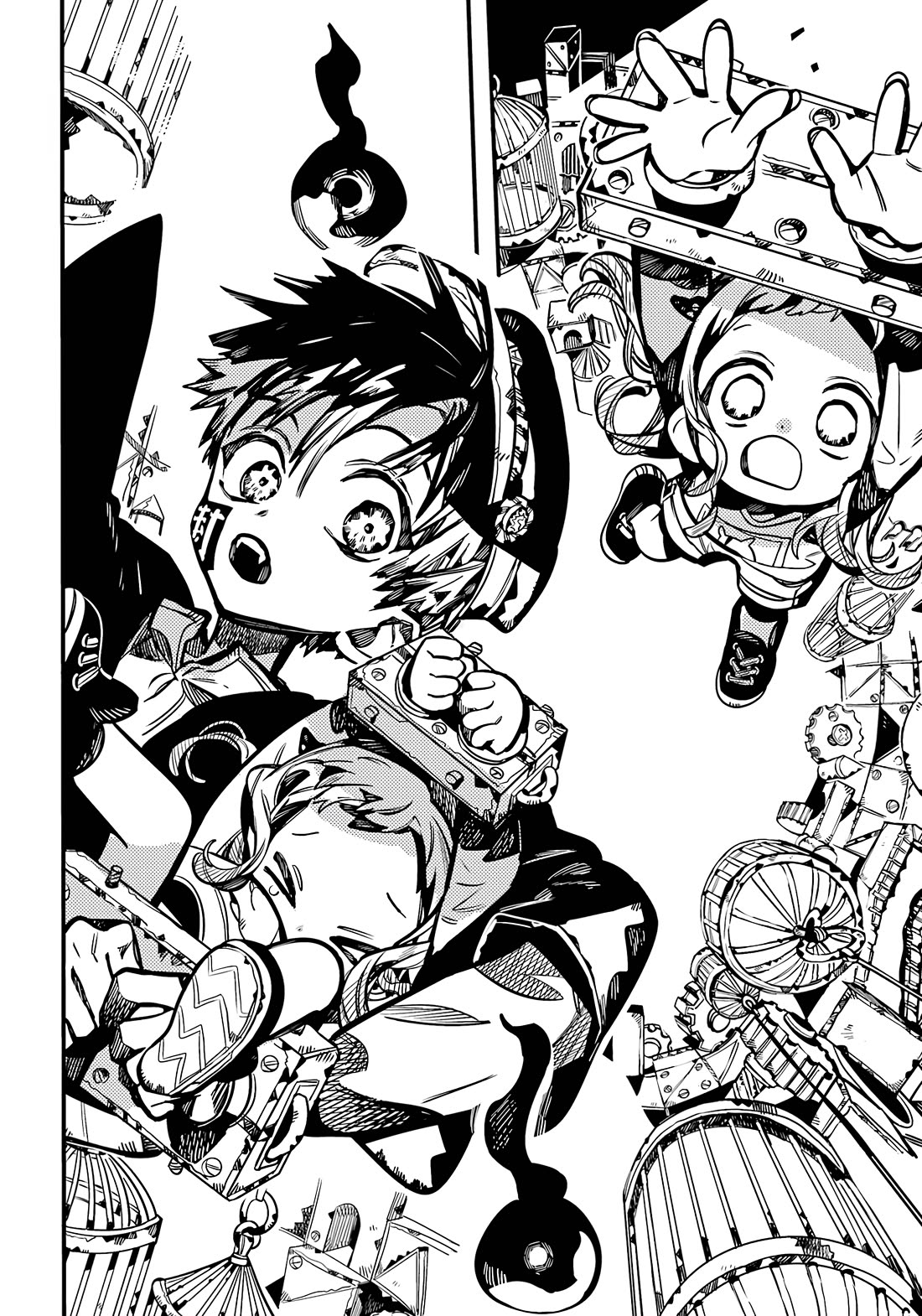 Jibaku Shounen Hanako-kun Chapter 108 page 19 - Chapter 108: The Trial of the Clock Keepers