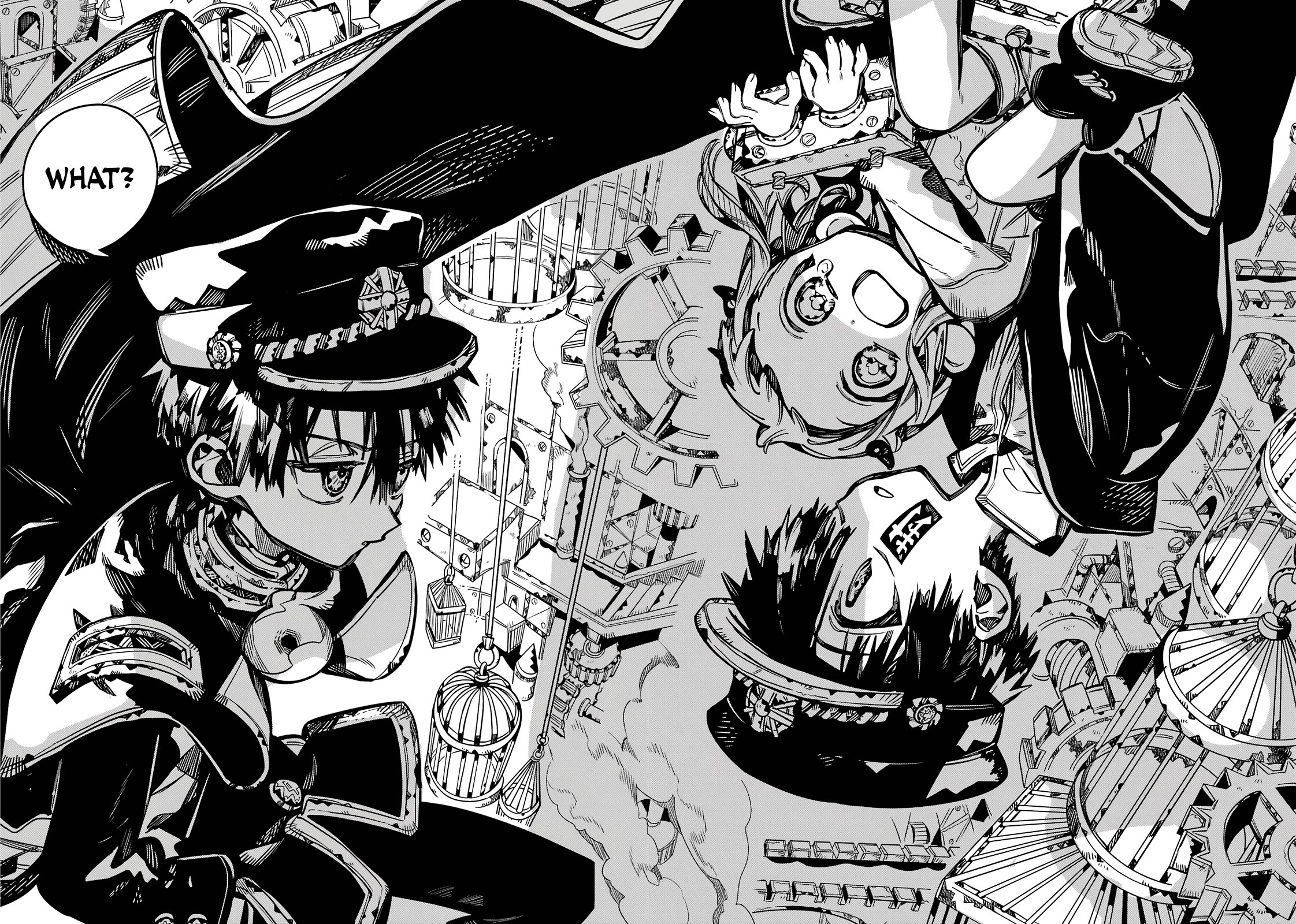 Jibaku Shounen Hanako-kun Chapter 108 page 21 - Chapter 108: The Trial of the Clock Keepers