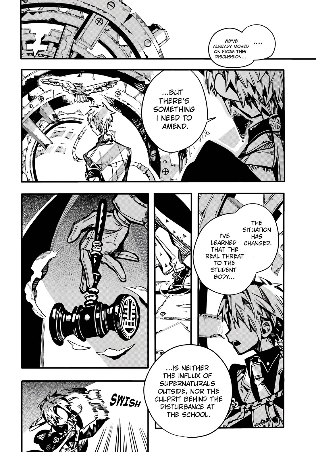 Jibaku Shounen Hanako-kun Chapter 108 page 7 - Chapter 108: The Trial of the Clock Keepers