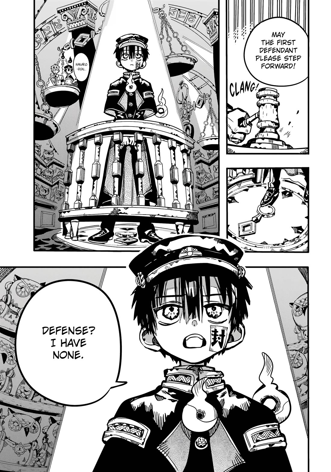 Jibaku Shounen Hanako-kun Chapter 109 page 10 - Chapter 109: The Trial of the Clock Keepers (Part 2)