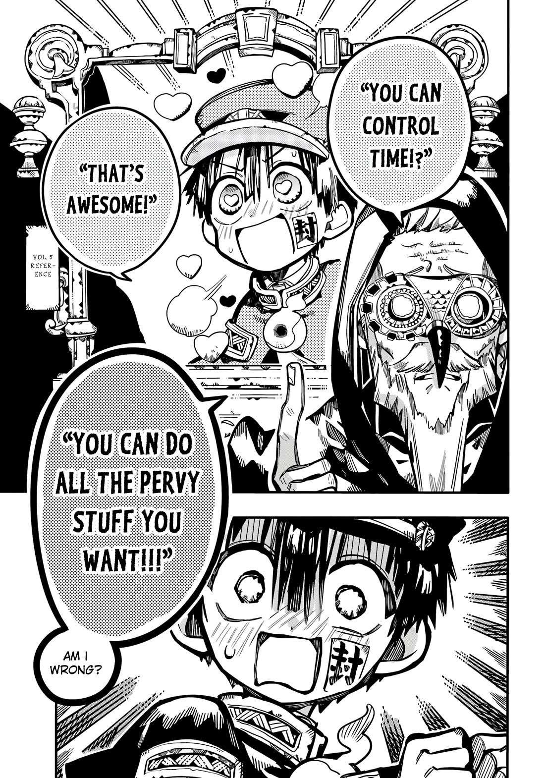 Jibaku Shounen Hanako-kun Chapter 109 page 12 - Chapter 109: The Trial of the Clock Keepers (Part 2)