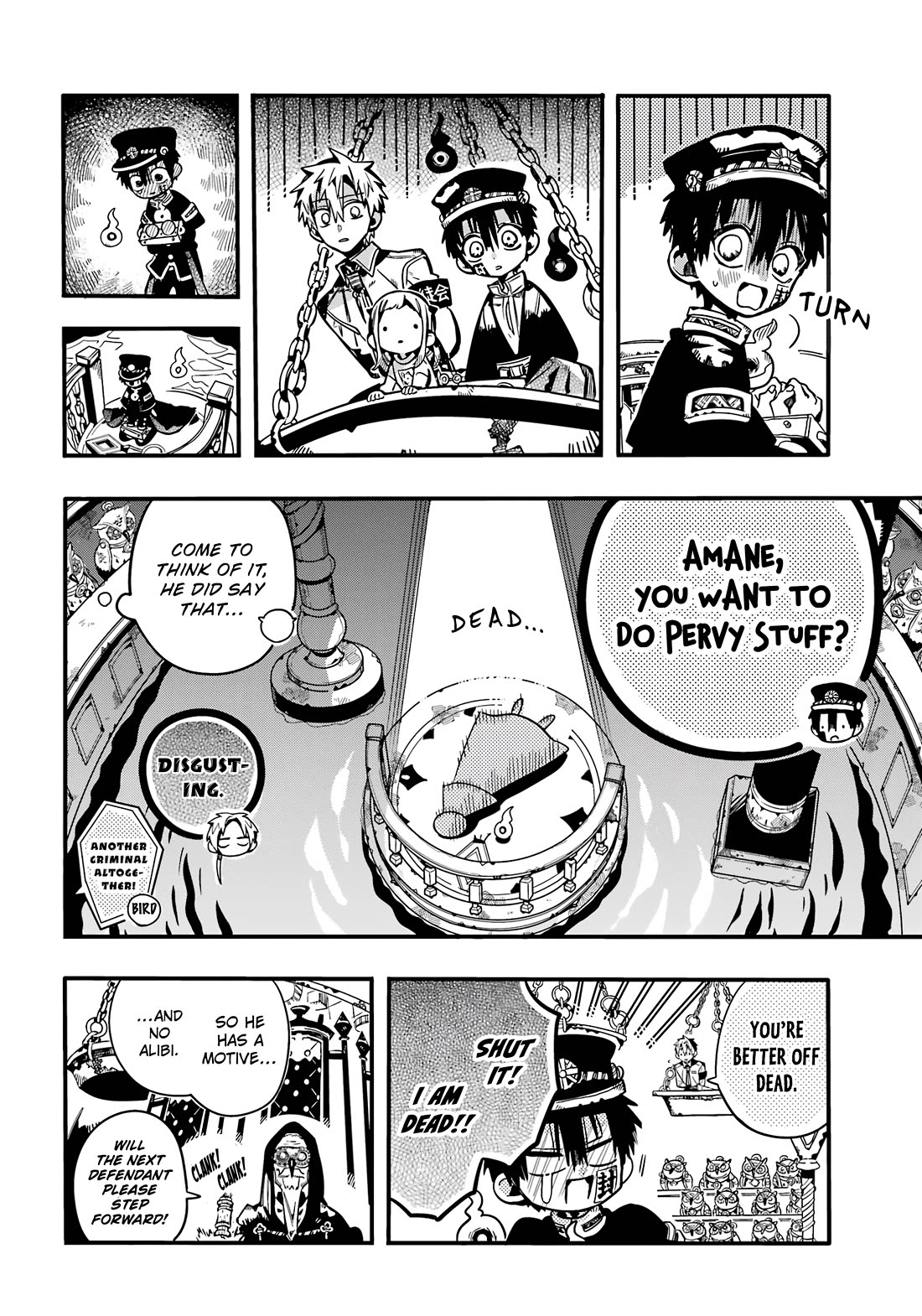 Jibaku Shounen Hanako-kun Chapter 109 page 13 - Chapter 109: The Trial of the Clock Keepers (Part 2)