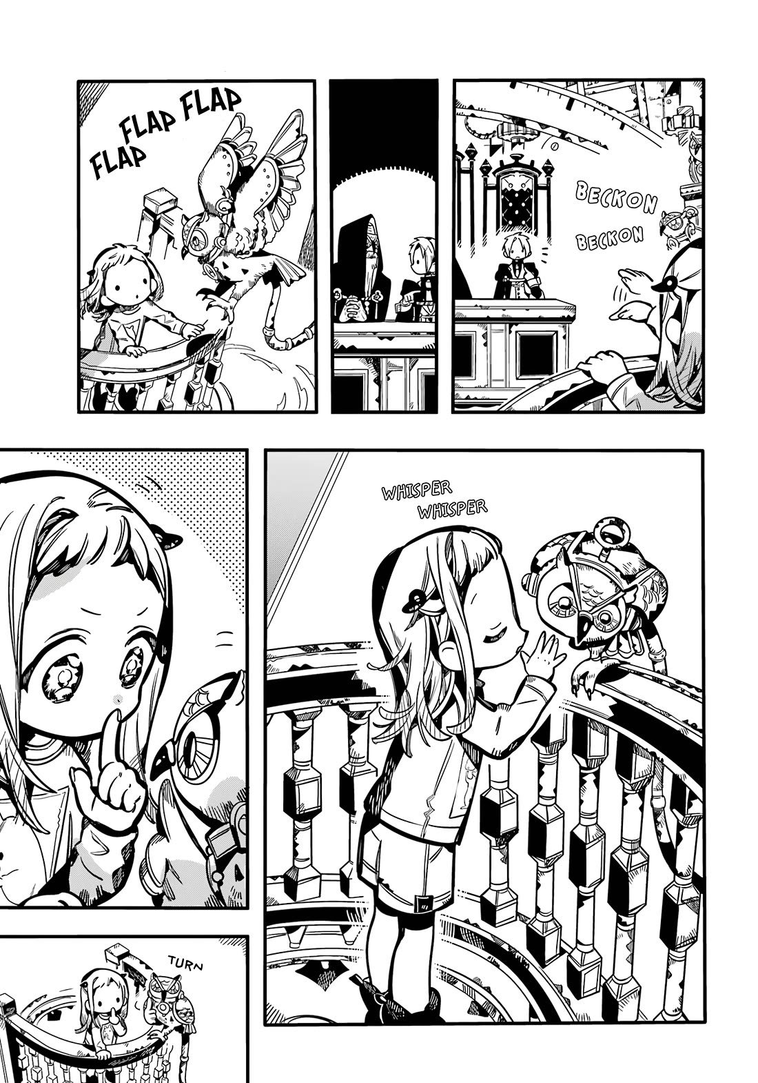 Jibaku Shounen Hanako-kun Chapter 109 page 16 - Chapter 109: The Trial of the Clock Keepers (Part 2)