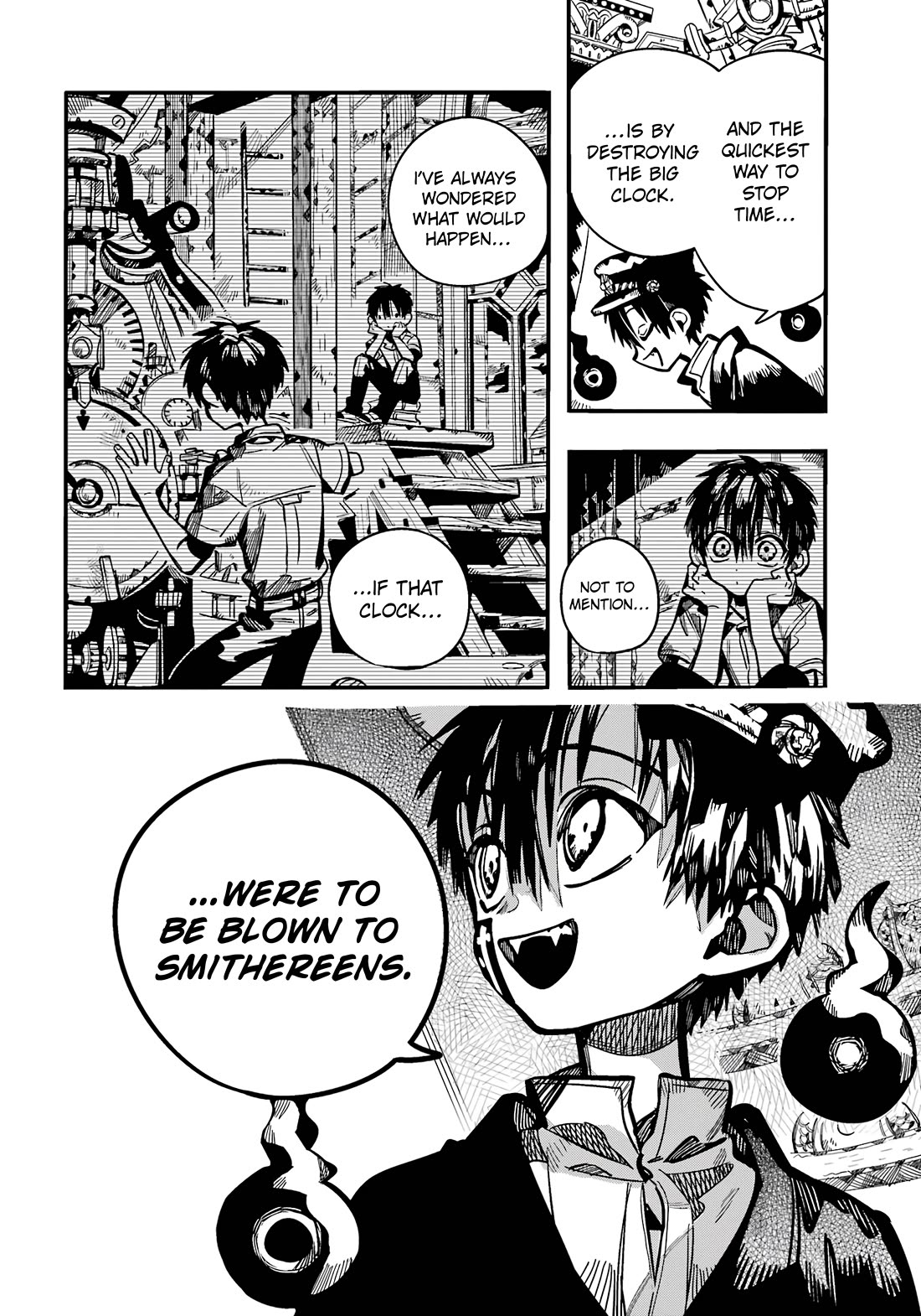 Jibaku Shounen Hanako-kun Chapter 109 page 23 - Chapter 109: The Trial of the Clock Keepers (Part 2)
