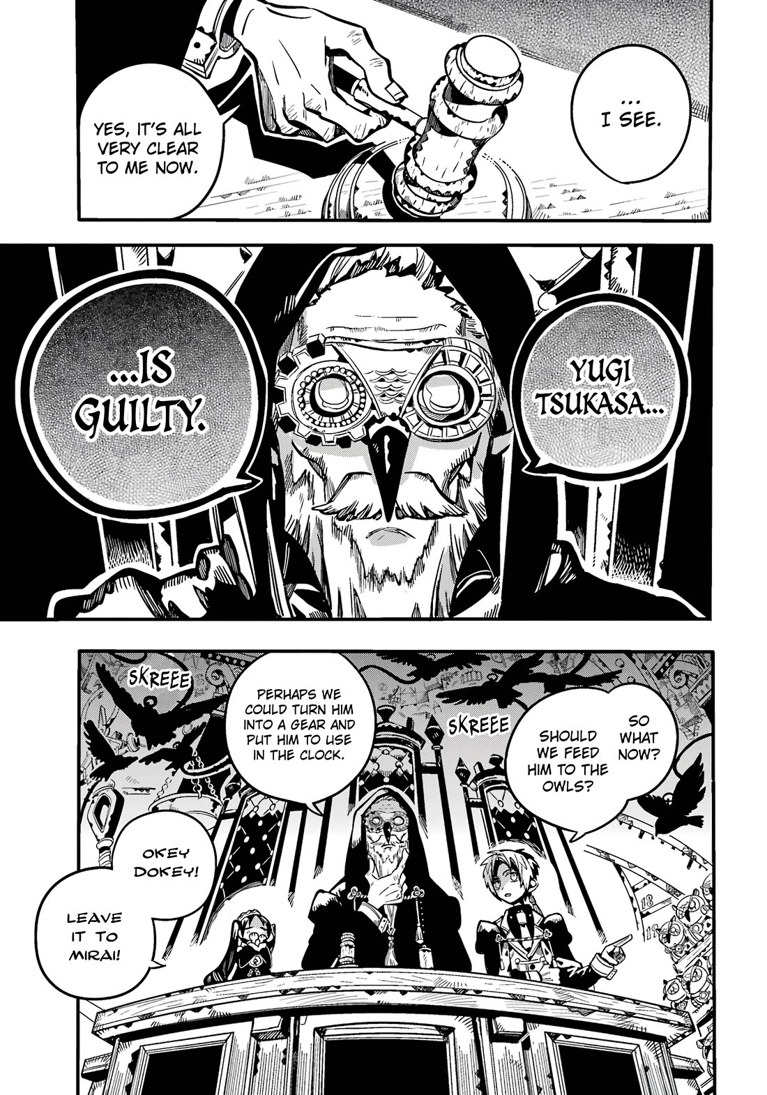 Jibaku Shounen Hanako-kun Chapter 109 page 24 - Chapter 109: The Trial of the Clock Keepers (Part 2)