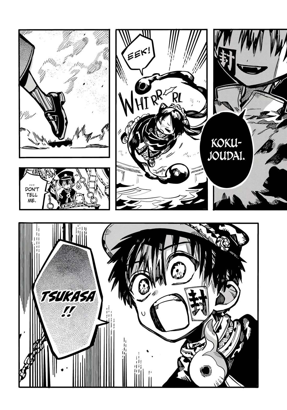 Jibaku Shounen Hanako-kun Chapter 109 page 27 - Chapter 109: The Trial of the Clock Keepers (Part 2)