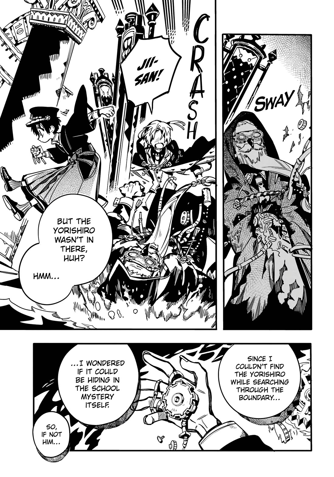 Jibaku Shounen Hanako-kun Chapter 109 page 30 - Chapter 109: The Trial of the Clock Keepers (Part 2)