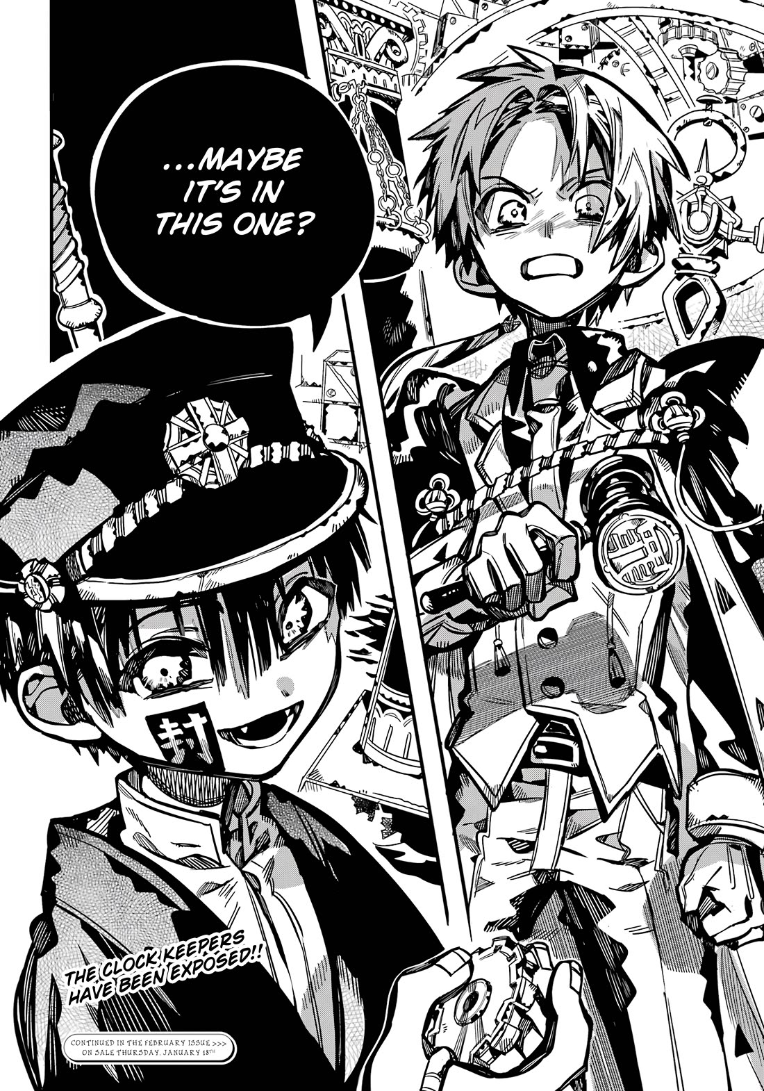 Jibaku Shounen Hanako-kun Chapter 109 page 31 - Chapter 109: The Trial of the Clock Keepers (Part 2)