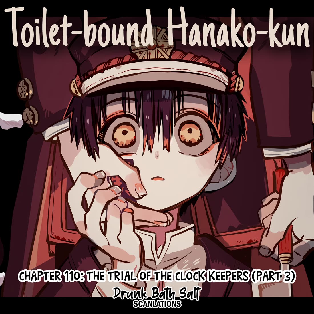 Jibaku Shounen Hanako-kun Chapter 110 page 1 - Chapter 110: The Trial of the Clock Keepers (Part 3)